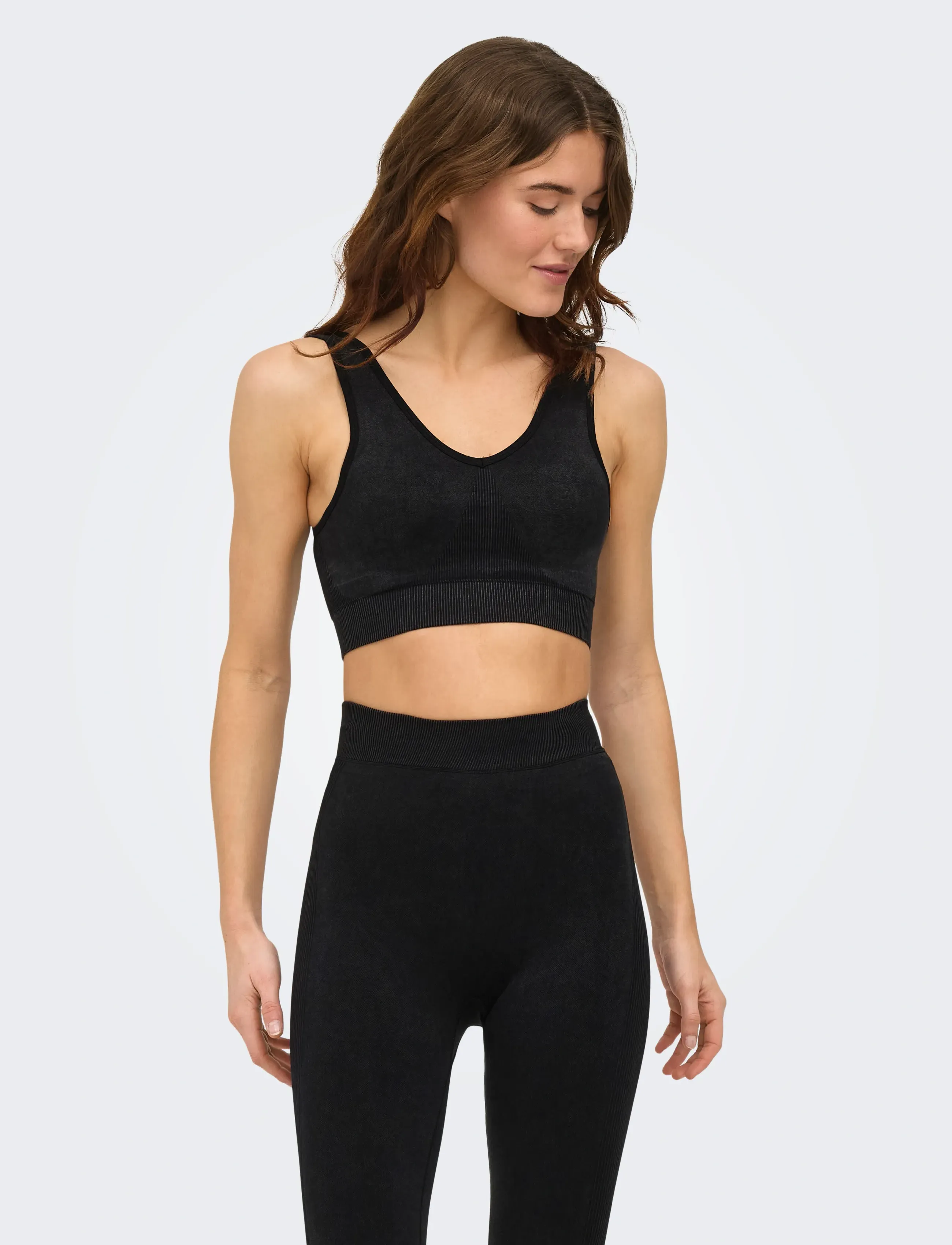 Only Play Onpedda-2 Seam Bra Noos, S, Sport Clothing, Schwarz - Bras All, Frauen