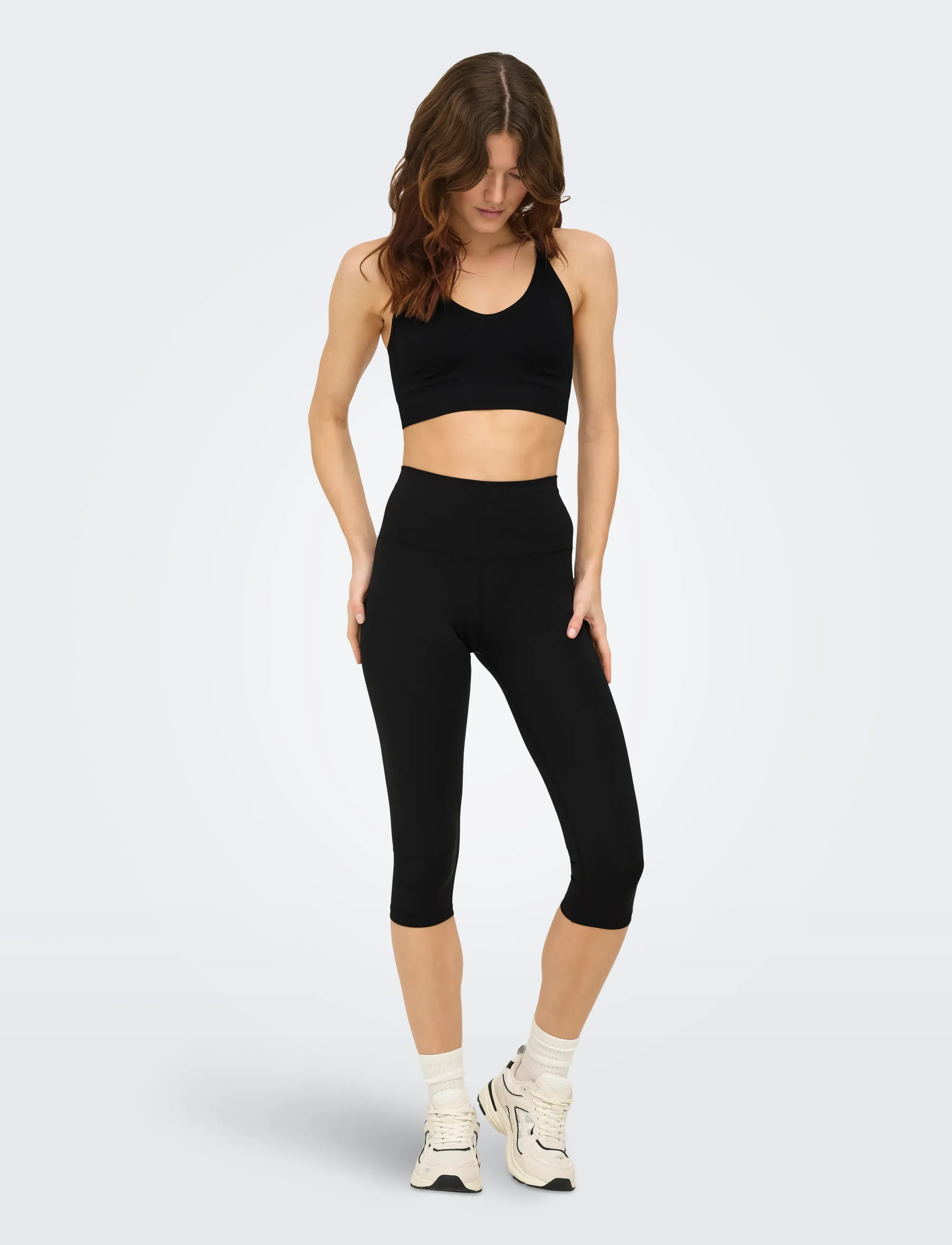 Only Play - ONPJAM-2-MINA XHW PCK 3/4 TIGHTS - 3/4 længde - black - 4