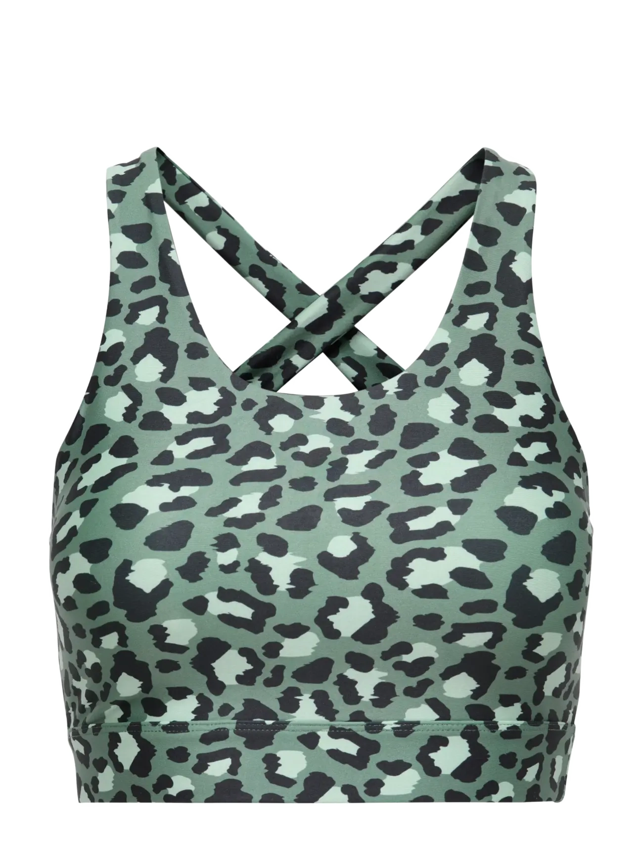 Only Play ONPMILLE-2 AOP SPORTS BRA - BHs - LAUREL WREATH / green