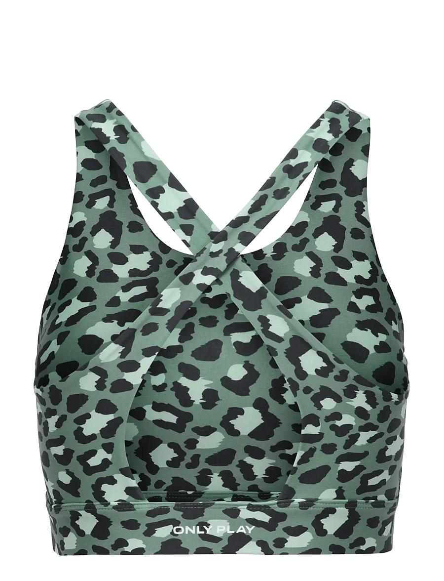 Only Play - ONPMILLE-2 AOP SPORTS BRA - sport-bhs - laurel wreath - 2