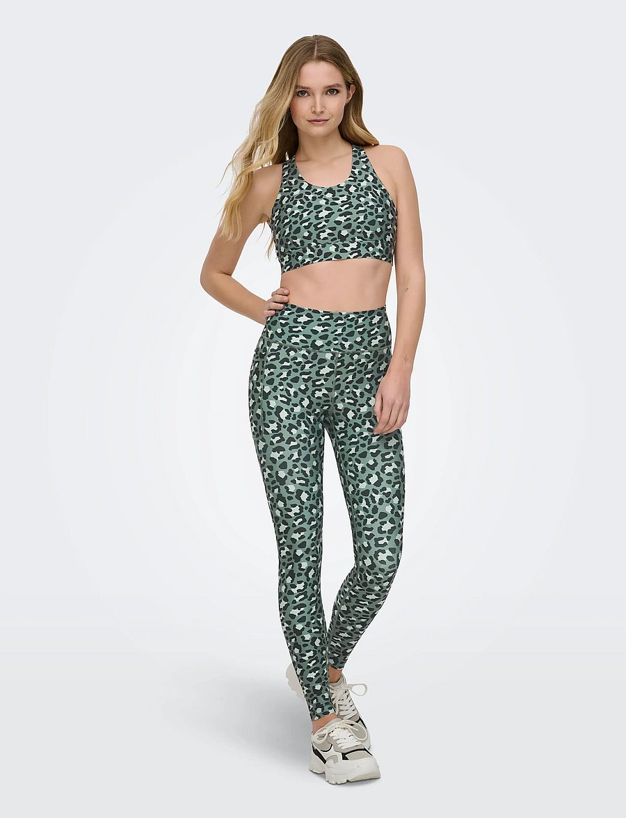 Only Play - ONPMILLE-2 AOP SPORTS BRA - sport-bhs - laurel wreath - 4