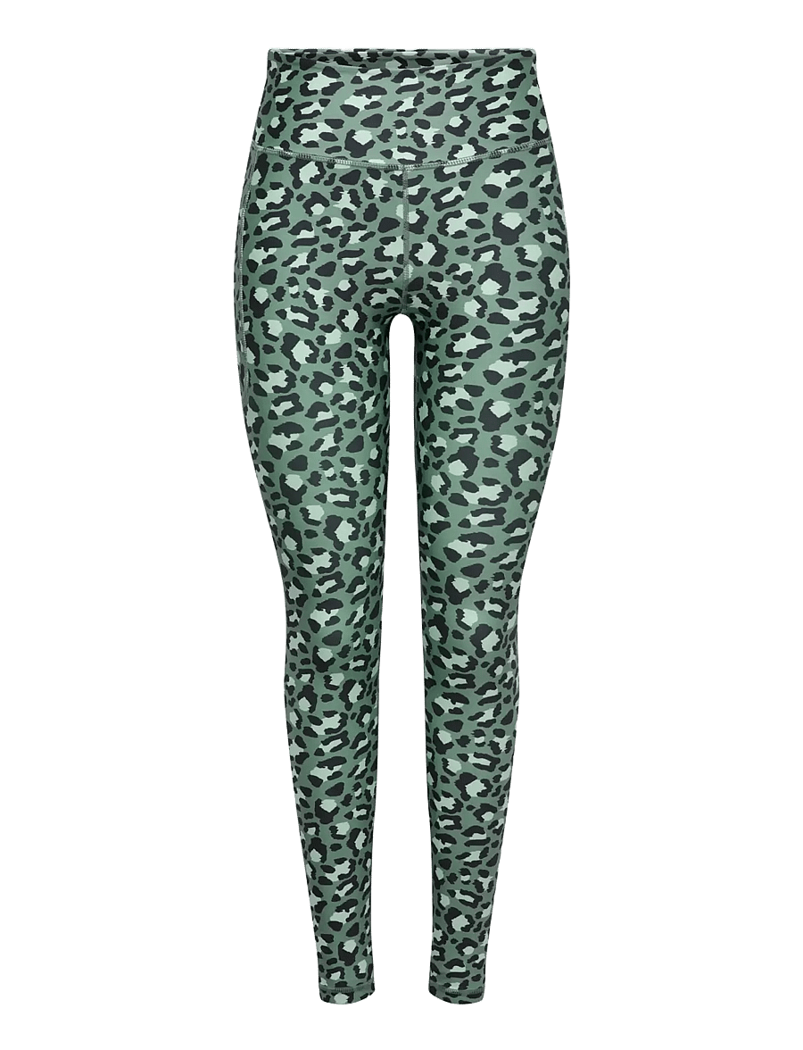 Only Play - ONPJAM-2-MILLE HW AOP PCK TIGHTS - træningstights - laurel wreath - 1