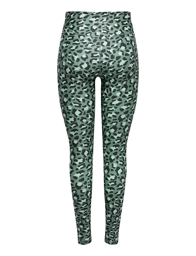 Only Play - ONPJAM-2-MILLE HW AOP PCK TIGHTS - tights - laurel wreath - 2