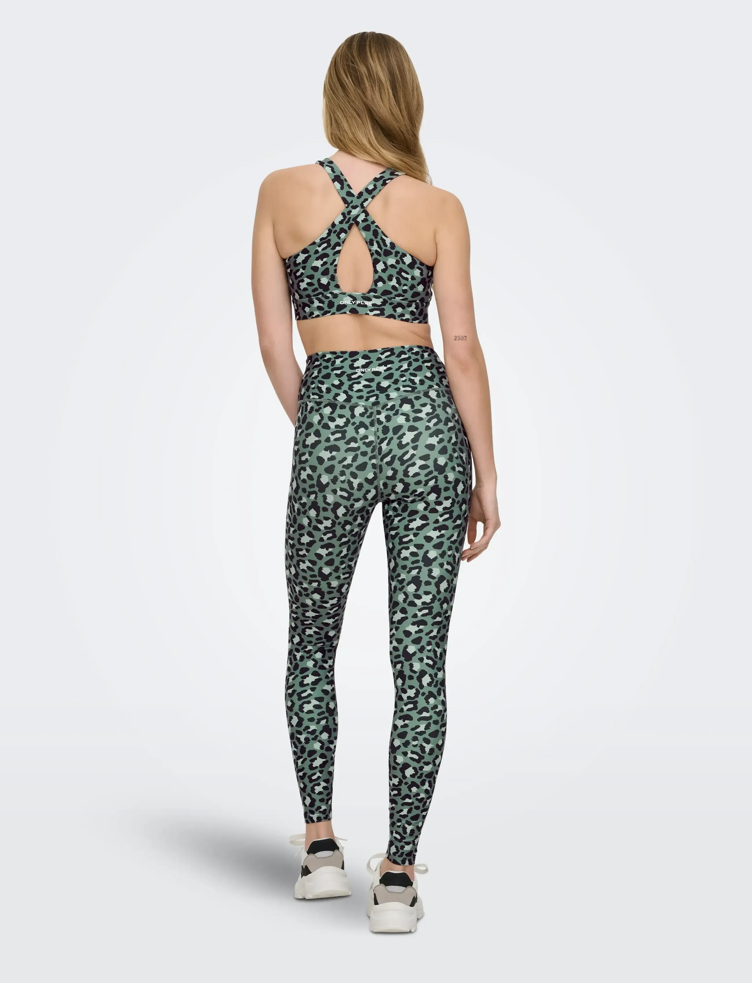 Only Play - ONPJAM-2-MILLE HW AOP PCK TIGHTS - træningstights - laurel wreath - 4
