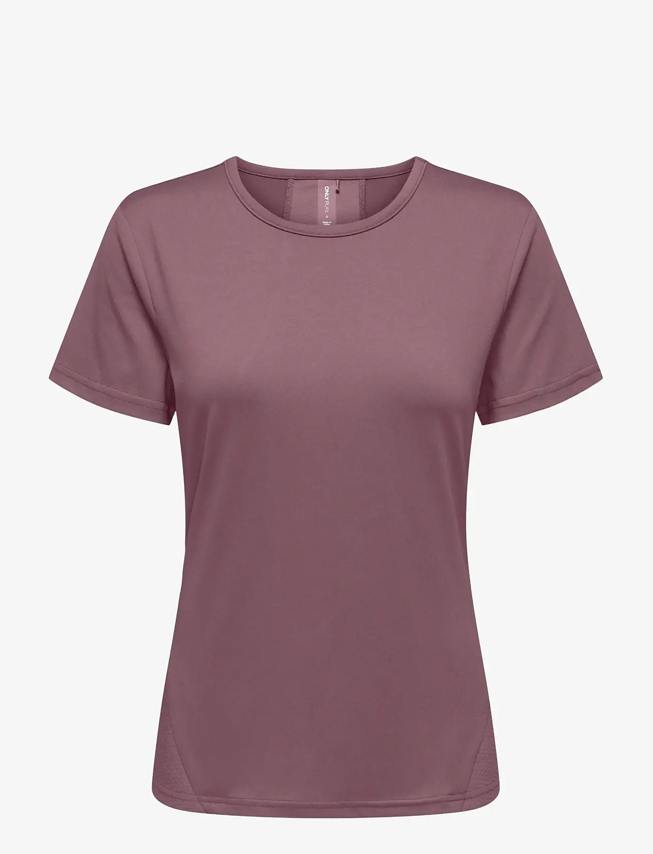 Only Play - ONPEVA ON SS REG TEE - t-shirts - rose brown - 0