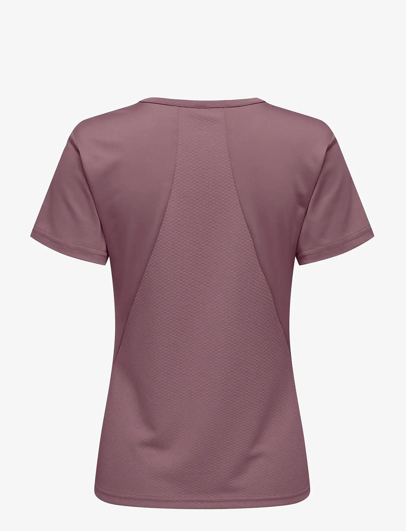 Only Play - ONPEVA ON SS REG TEE - t-shirts - rose brown - 1