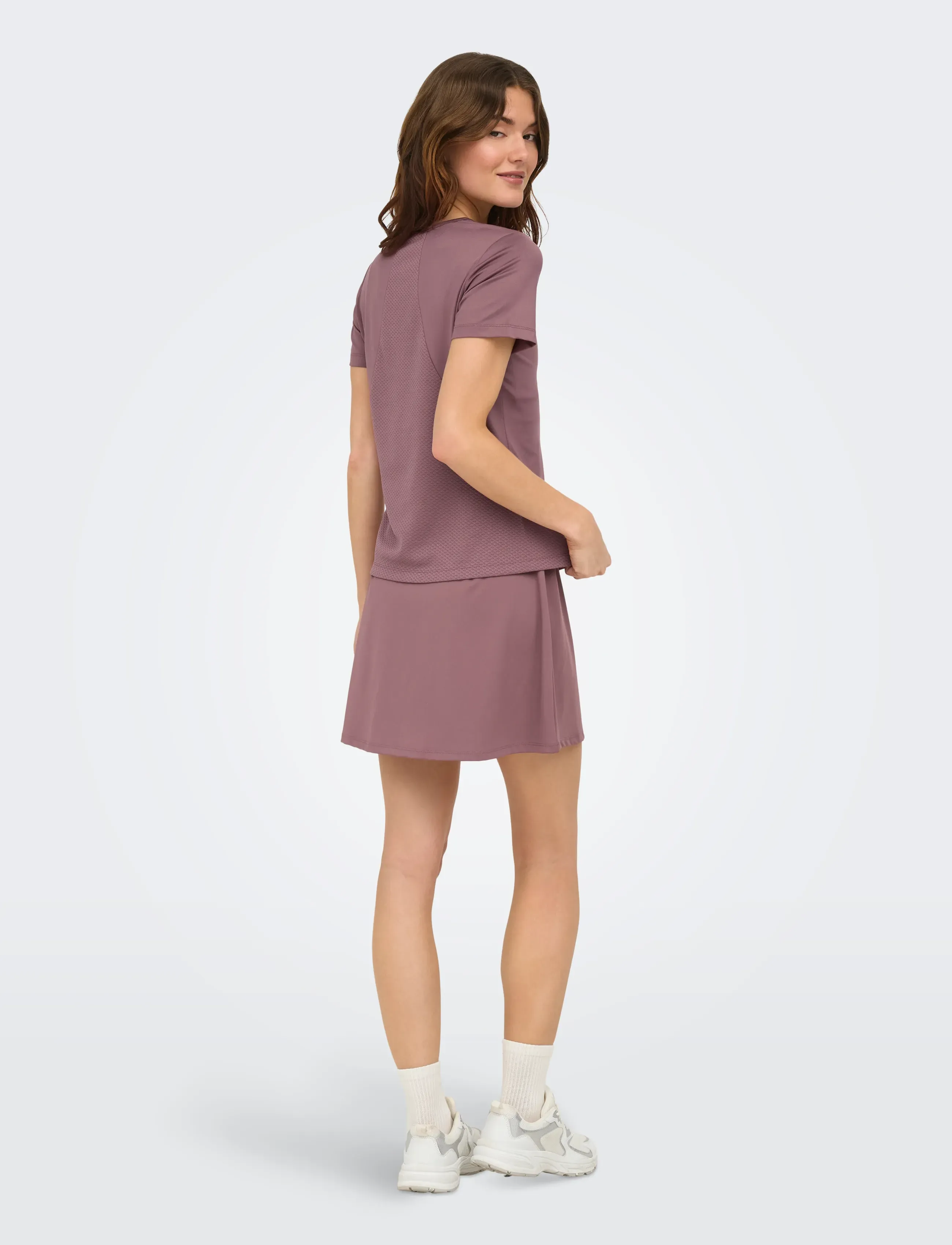 Only Play - ONPEVA ON SS REG TEE - sportinės palaidinukės - rose brown - 3