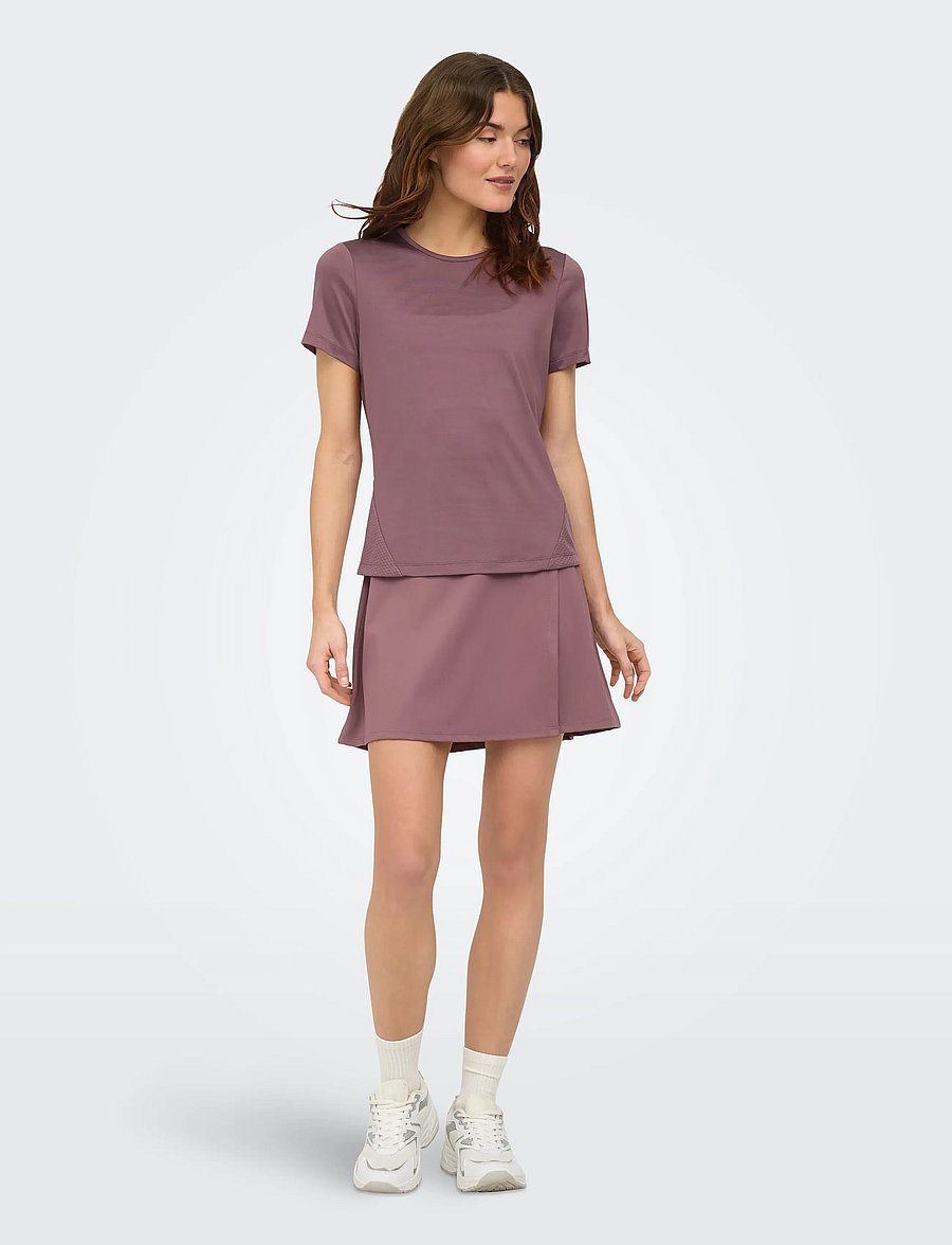 Only Play - ONPEVA ON SS REG TEE - alussärgid ja t-särgid - rose brown - 4