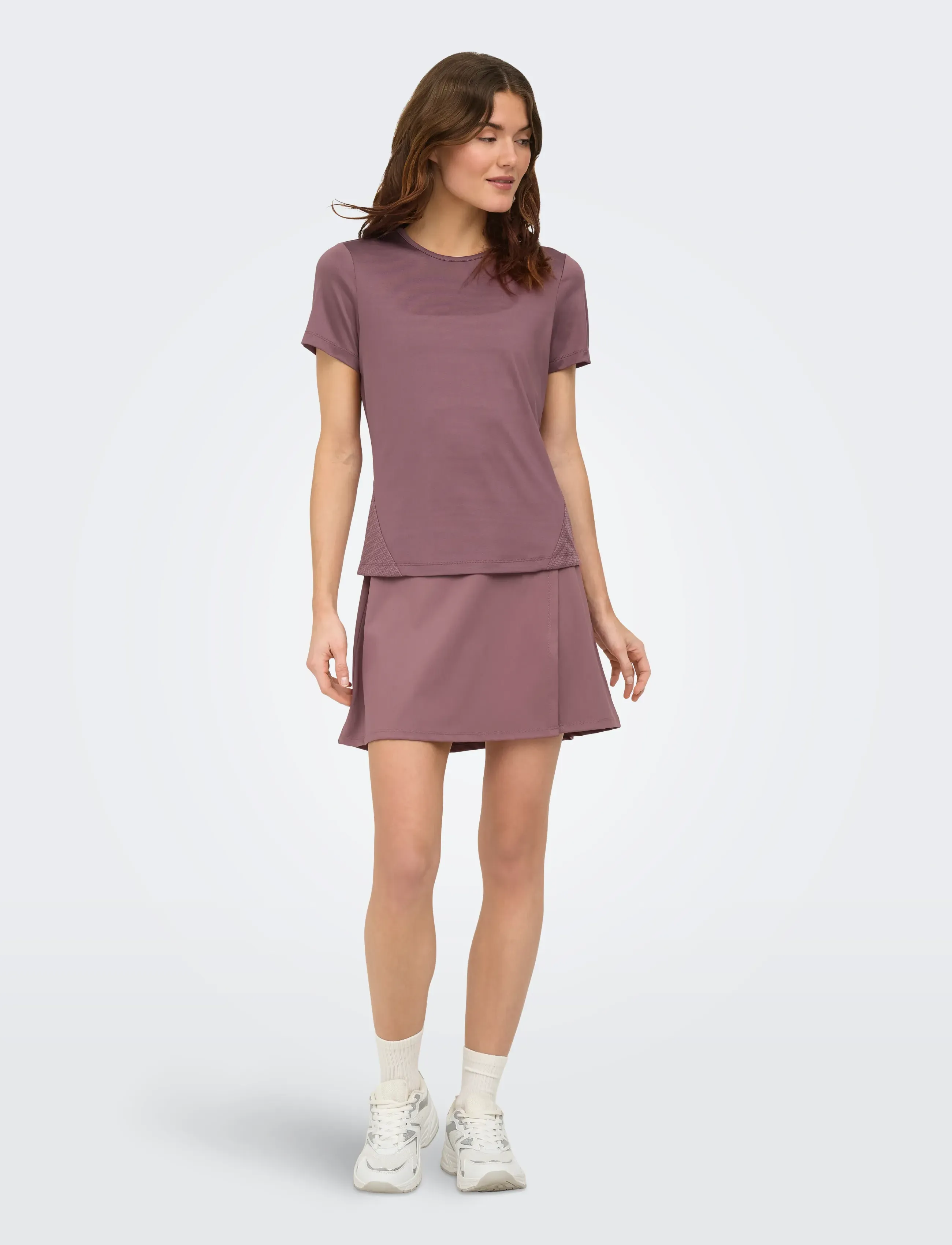 Only Play - ONPEVA ON SS REG TEE - sportinės palaidinukės - rose brown - 4