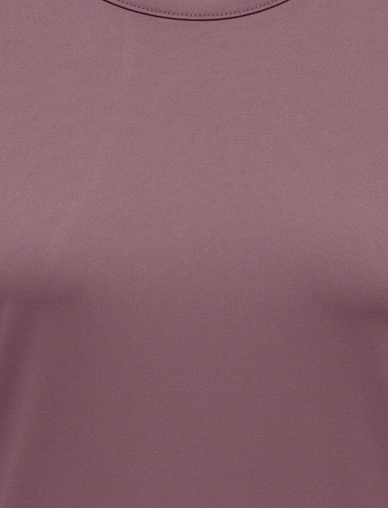 Only Play - ONPEVA ON SS REG TEE - t-shirts - rose brown - 2