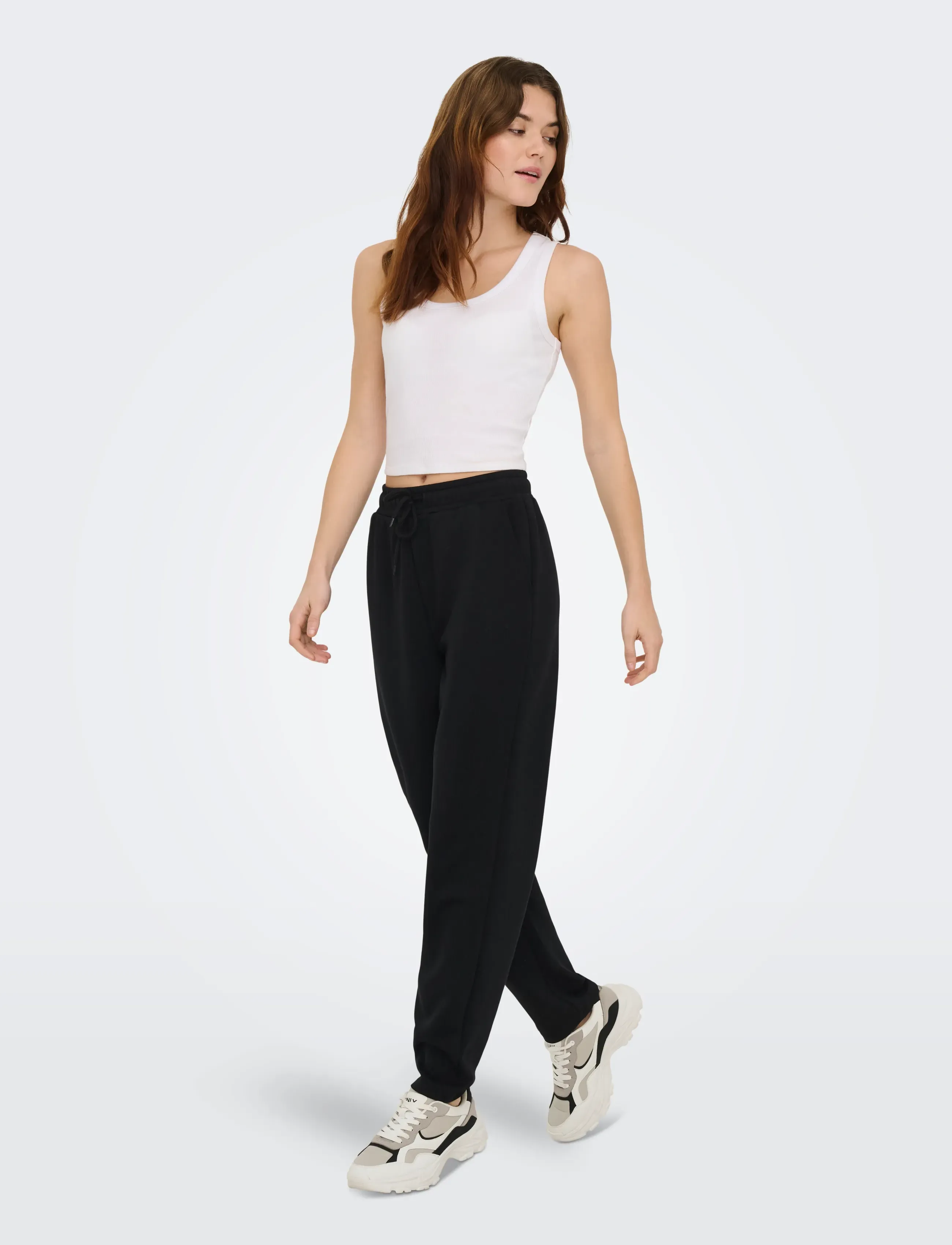 Only Play - ONPLOUNGE HW TAPERED SWT PNT NOOS - trainingshosen - black - 4