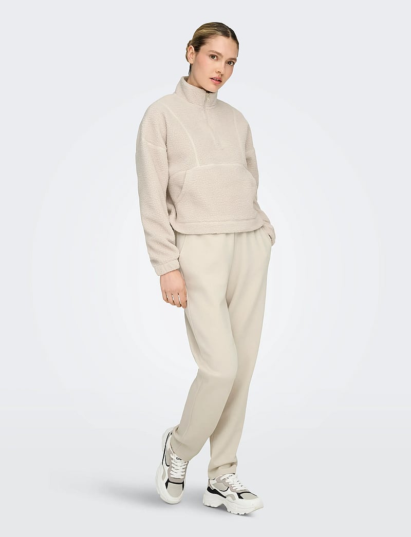 Only Play - ONPLOUNGE HW TAPERED SWT PNT - treeningpüksid - pumice stone - 4