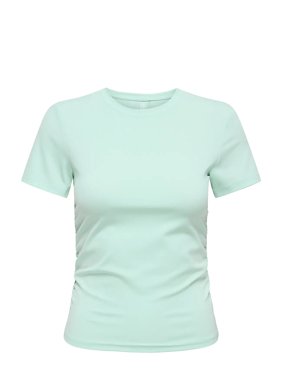 Only Play - ONPCILA ON SS SHORT RIB TOP - t-shirts - surf spray - 0