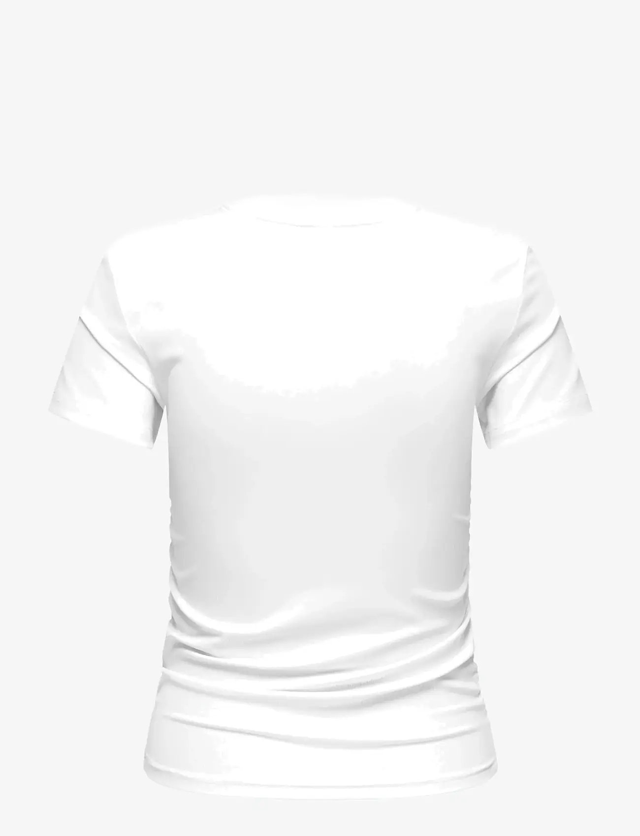 Only Play - ONPCILA ON SS SHORT RIB TOP - t-shirts - white - 2