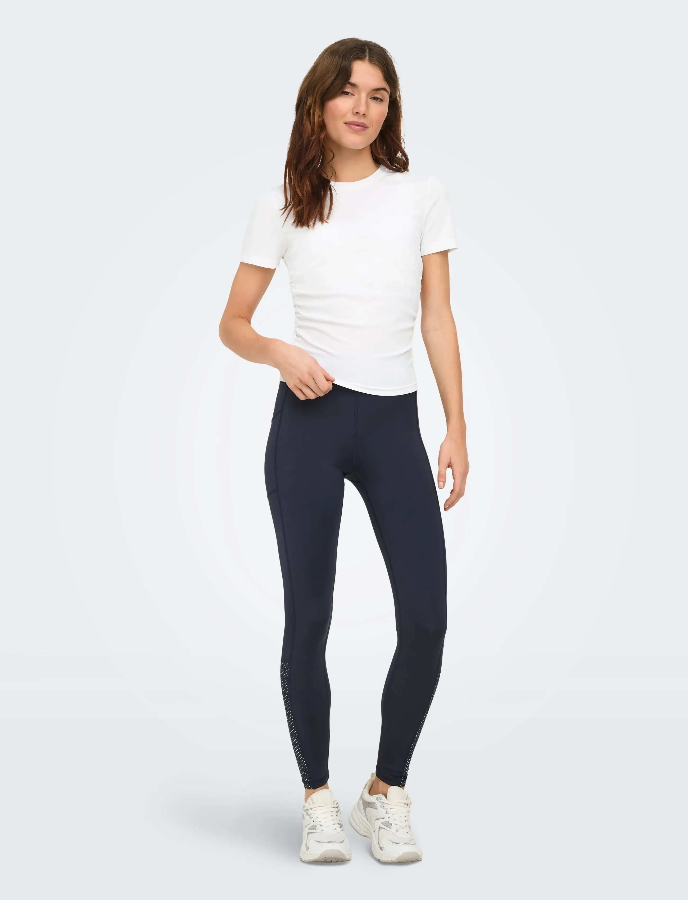 Only Play - ONPCILA ON SS SHORT RIB TOP - t-shirts - white - 4