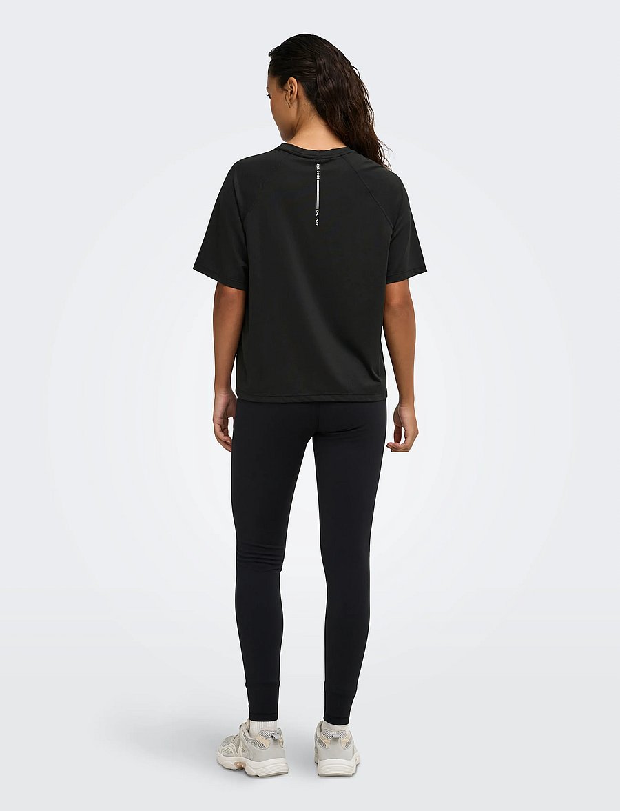 Only Play - ONPSILLE ON SS LOOSE TEE NOOS - t-shirts - black - 3