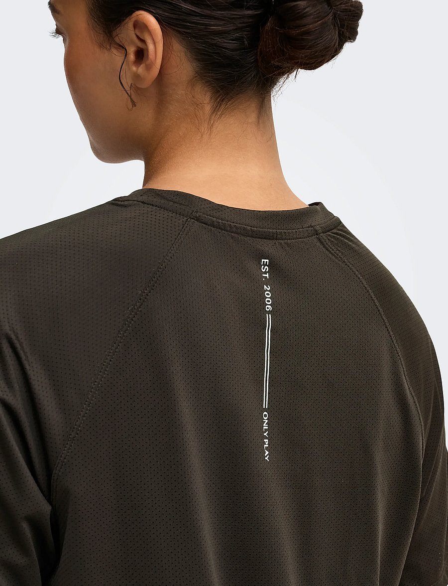 Only Play - ONPSILLE ON SS LOOSE TEE NOOS - t-shirts - chocolate torte - 5