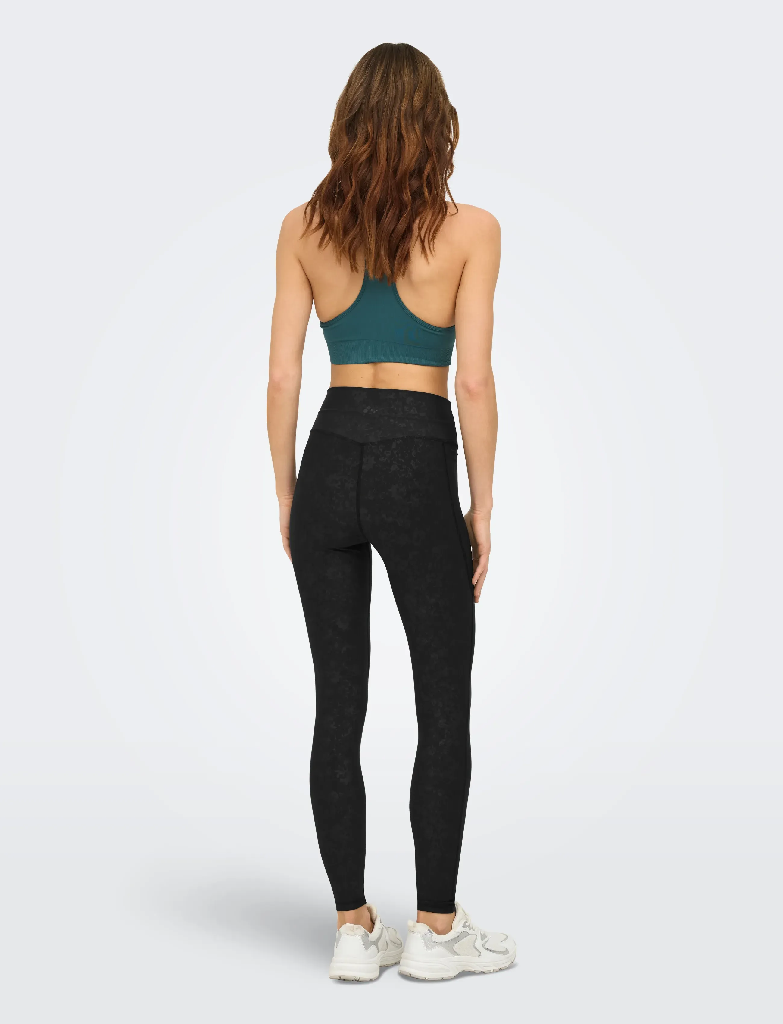 Only Play - ONPJAM-2-MIE LIFE HW PCK AOP TIGHTS - fuld længde - black - 4