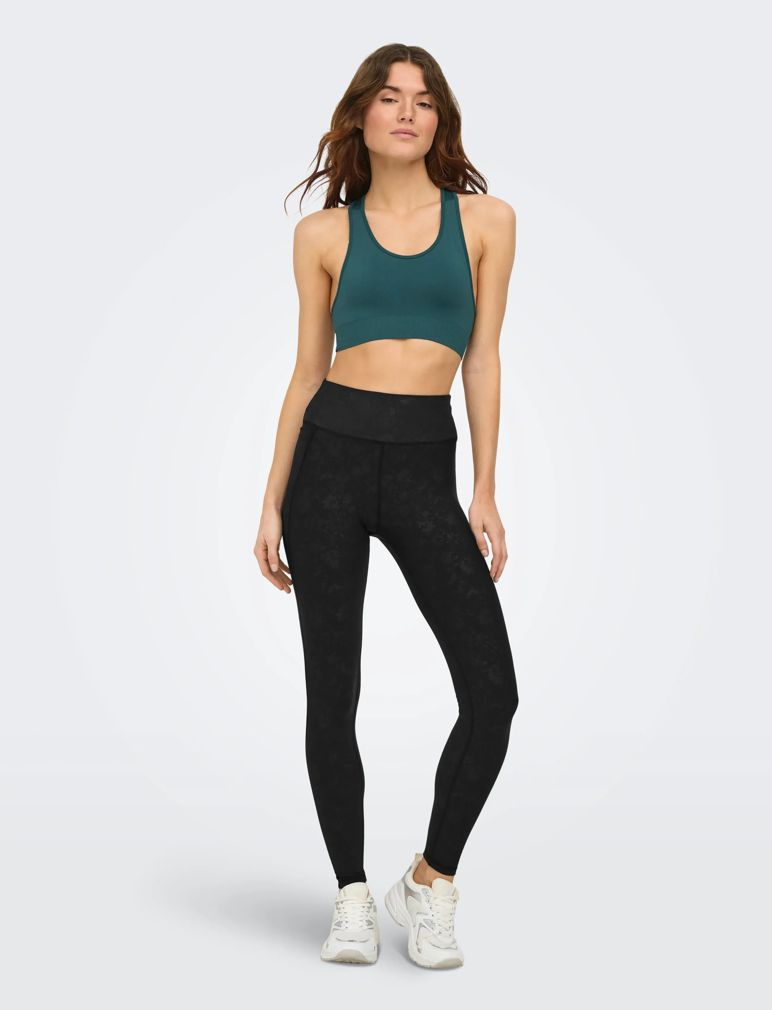 Only Play - ONPJAM-2-MIE LIFE HW PCK AOP TIGHTS - fuld længde - black - 5