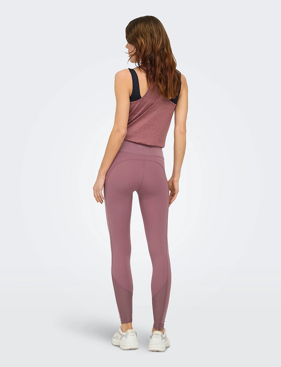 Only Play - ONPRYA-2-EVA LIFE HW PCK TIGHTS - fuld længde - rose brown - 4