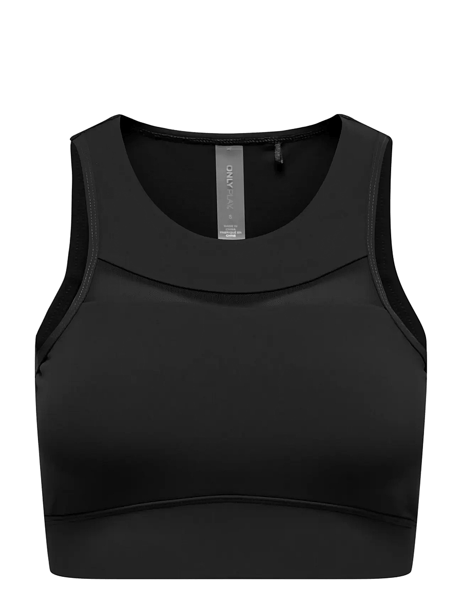 Only Play - ONPNEWPOSH-2 MESH SPORTS BRA - soutiens-gorge de sport - black - 1
