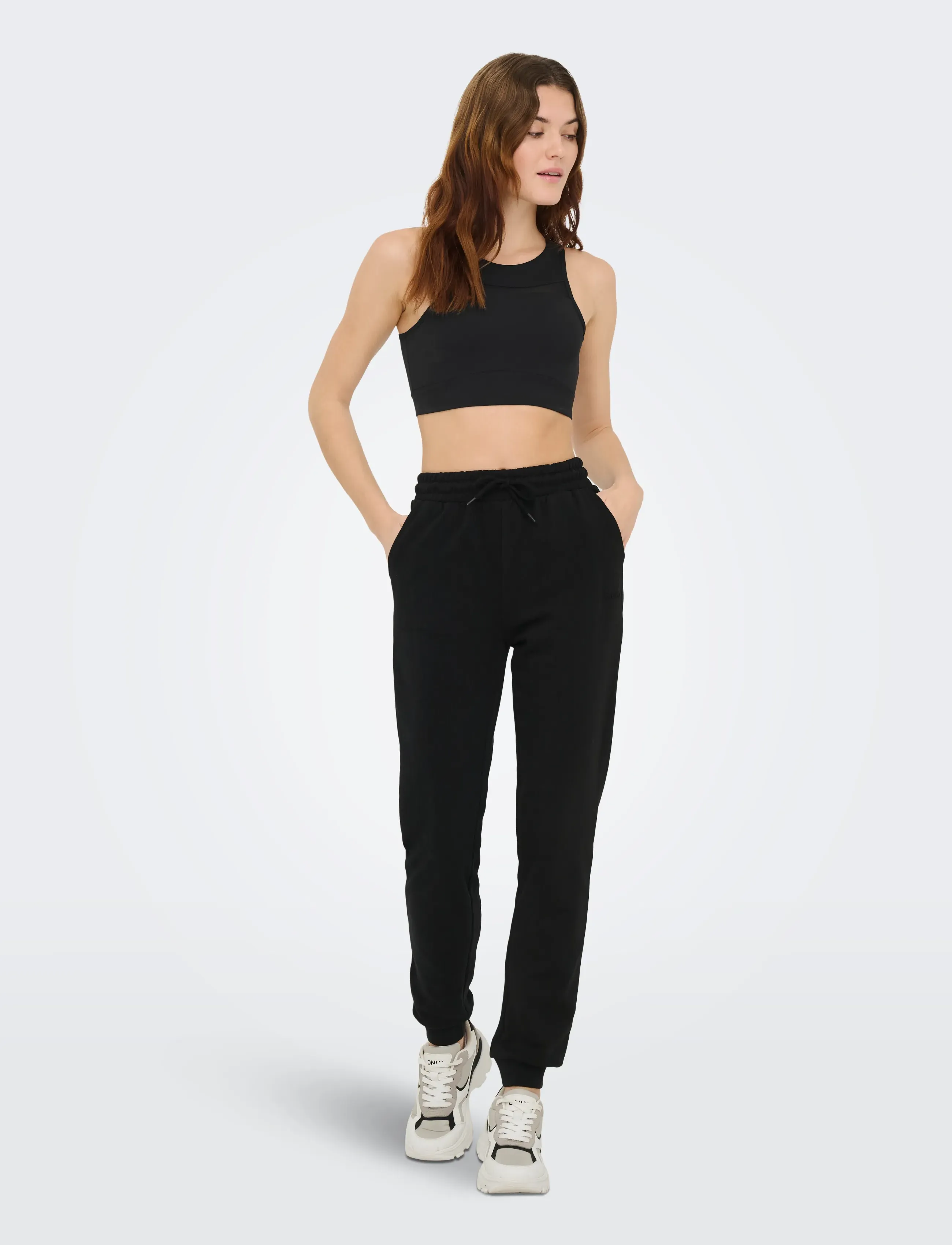 Only Play - ONPNEWPOSH-2 MESH SPORTS BRA - soutiens-gorge de sport - black - 4