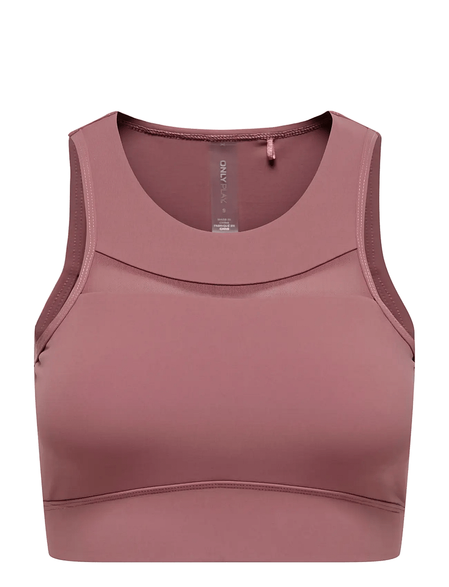 Only Play - ONPNEWPOSH-2 MESH SPORTS BRA - sports-bh'er - rose brown - 1