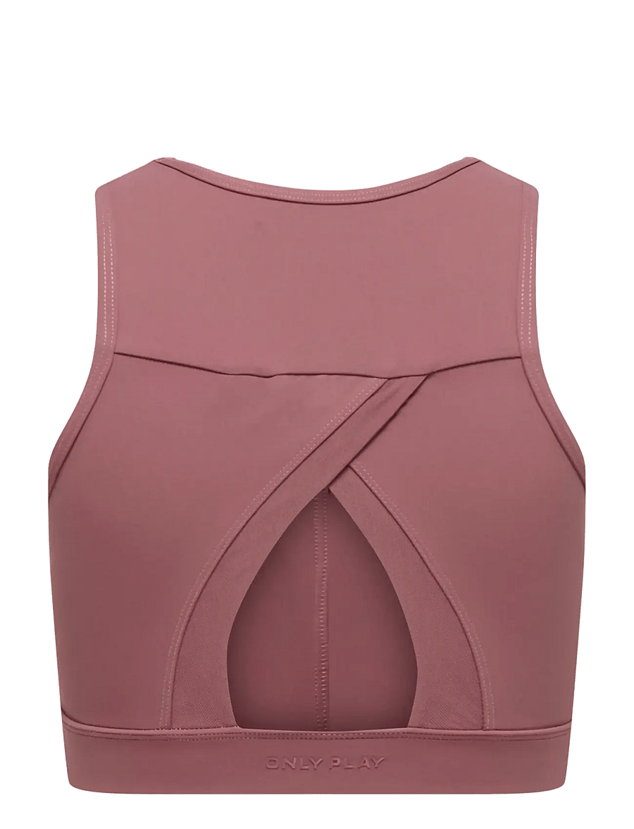 Only Play - ONPNEWPOSH-2 MESH SPORTS BRA - sports-bh'er - rose brown - 2