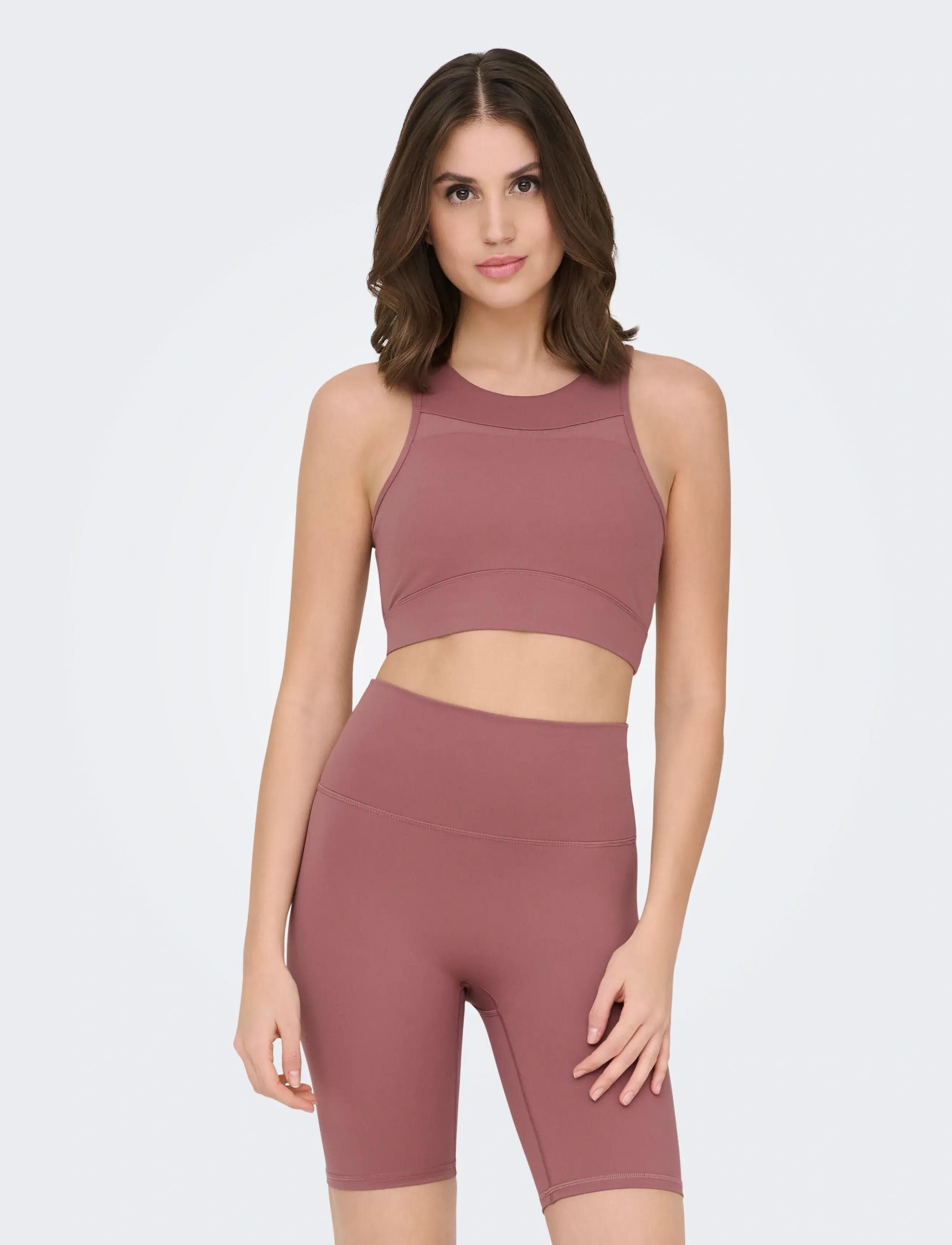 Only Play Onpnewposh-2 Mesh Sports Bra, Kvinder, Mesh Sports BH, Pink, Str: L