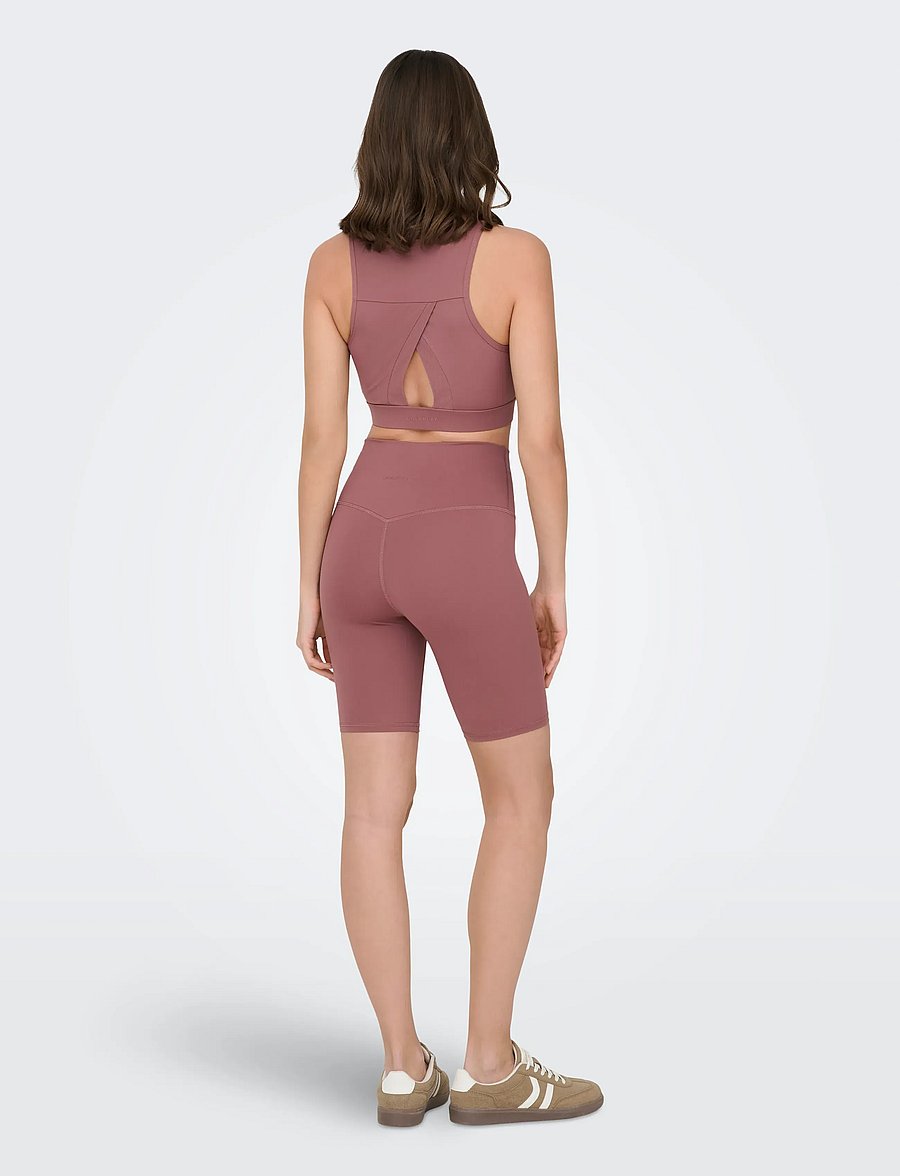 Only Play - ONPNEWPOSH-2 MESH SPORTS BRA - sports-bh'er - rose brown - 3