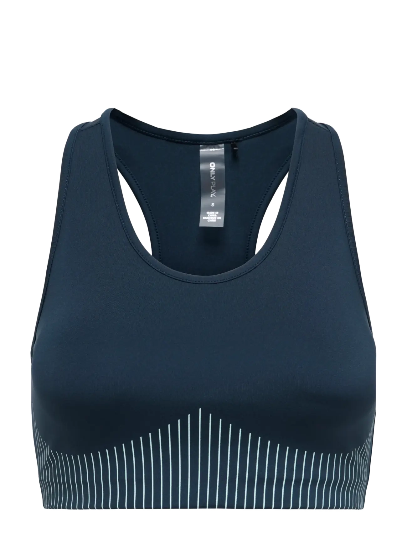 Only Play Onpcontra-2 Life Sports Bra, Kvinder, Racerback Sports BH, Navy, Str: L