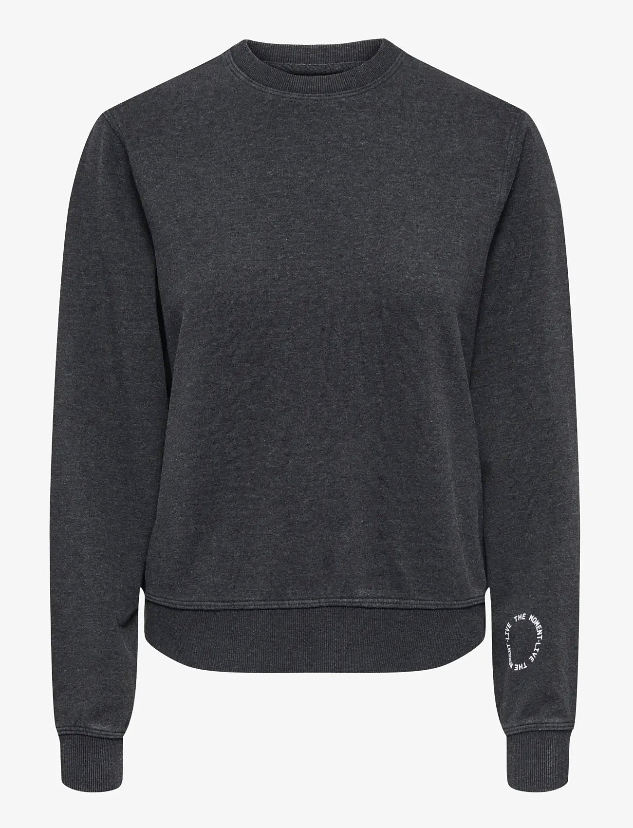 Only Play - ONPMI LIFE ON LS LOOSE SWT - overdele - black - 1