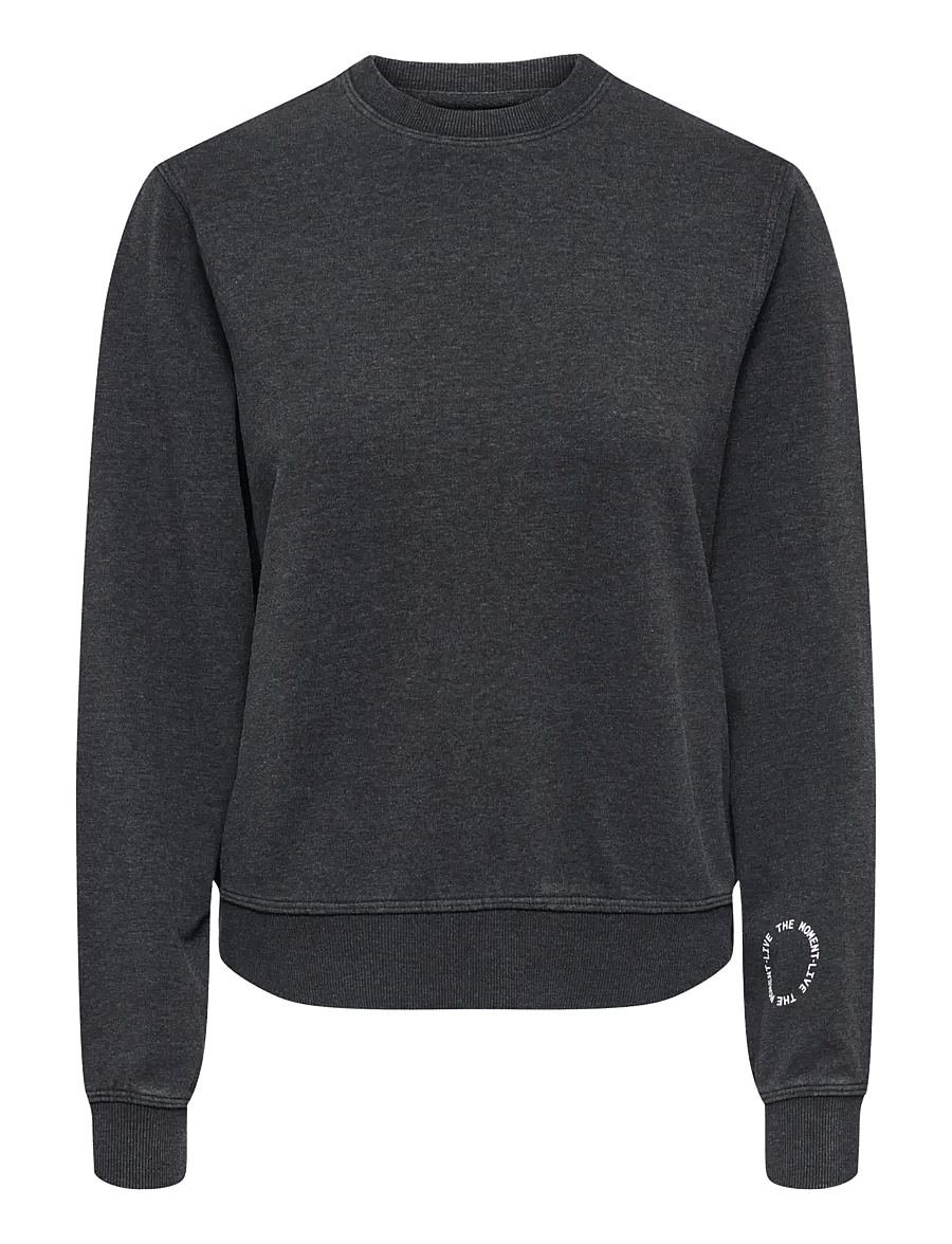 Only Play - ONPMI LIFE ON LS LOOSE SWT - oberteile - black - 1