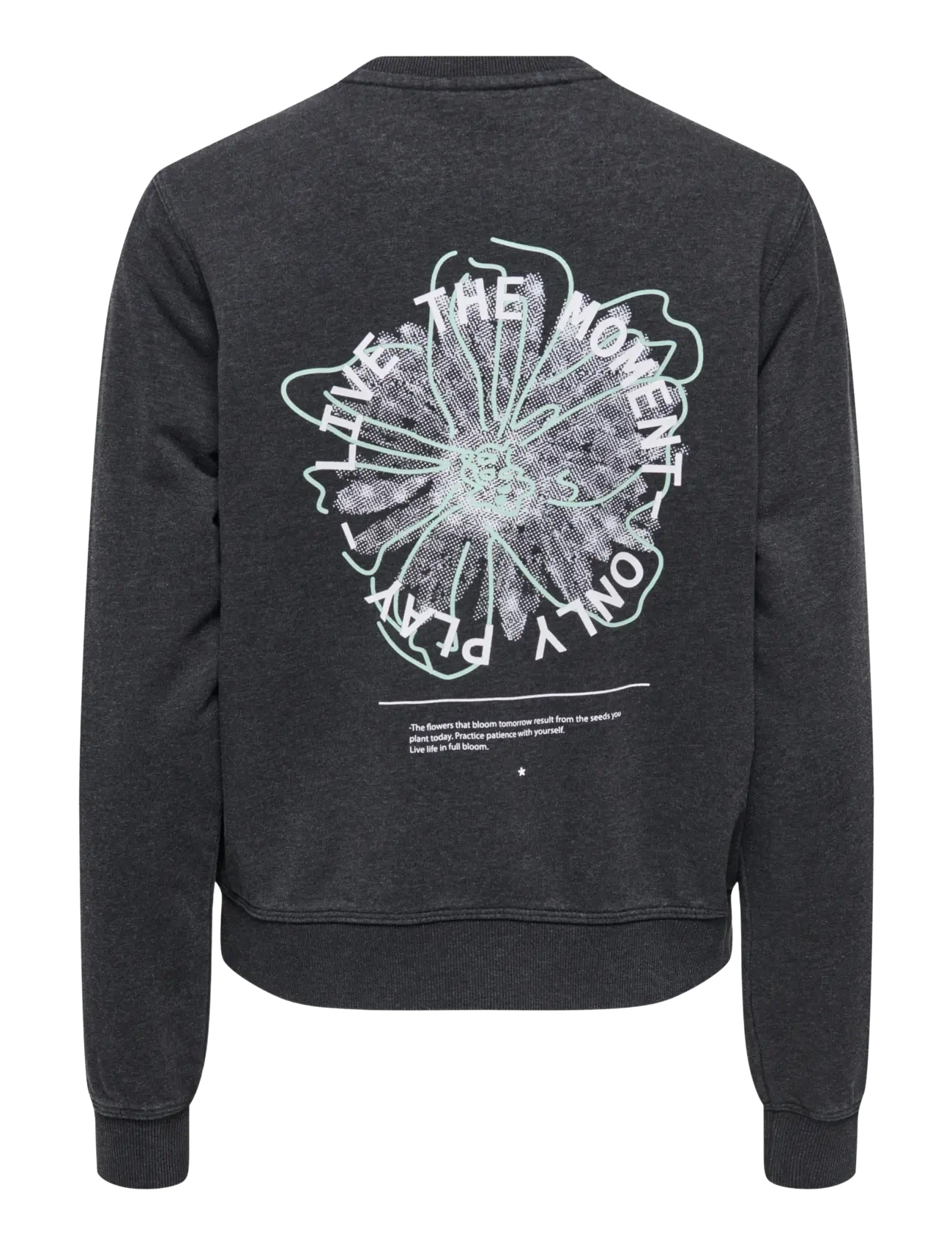 Only Play - ONPMI LIFE ON LS LOOSE SWT - oberteile - black - 2