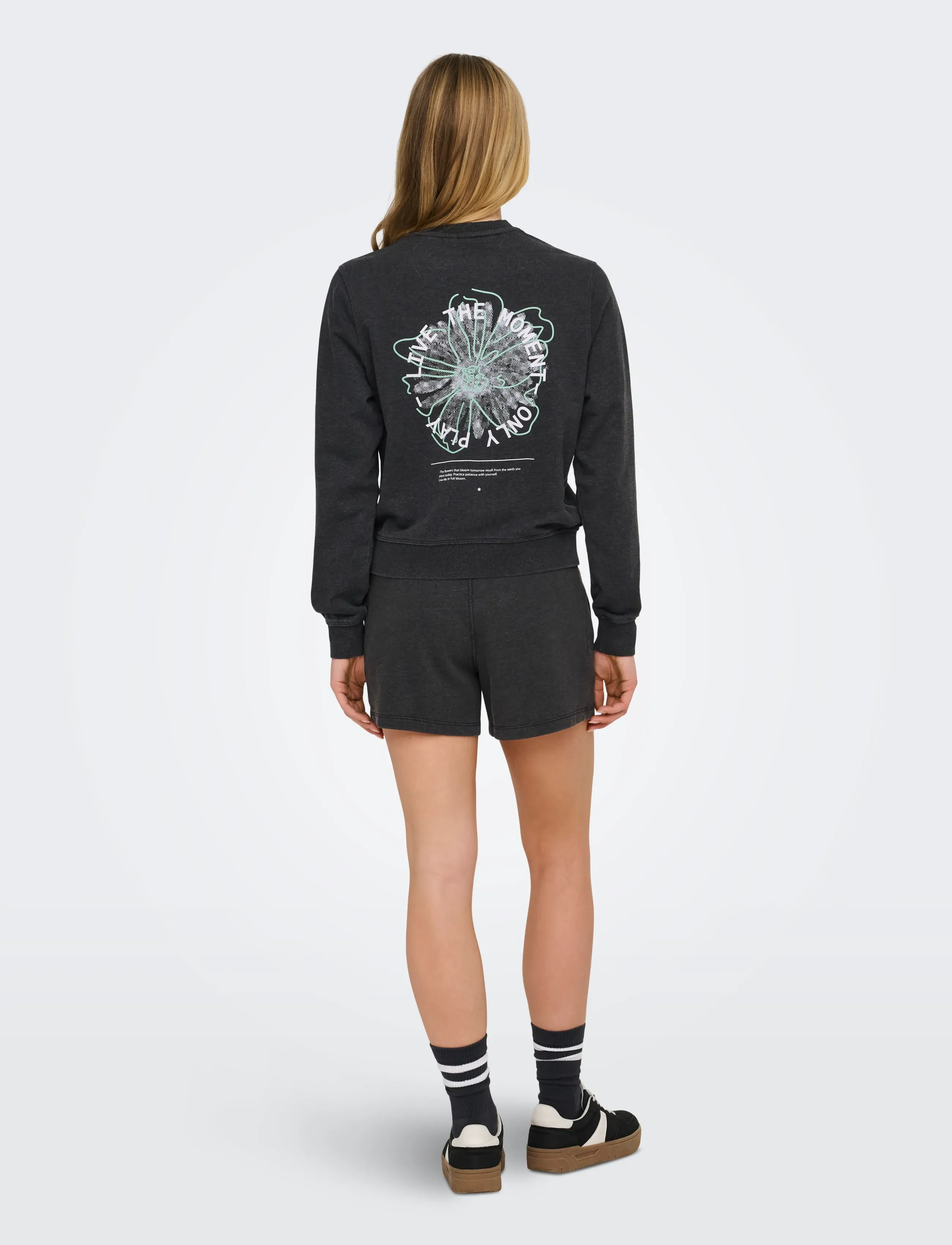 Only Play - ONPMI LIFE ON LS LOOSE SWT - oberteile - black - 3