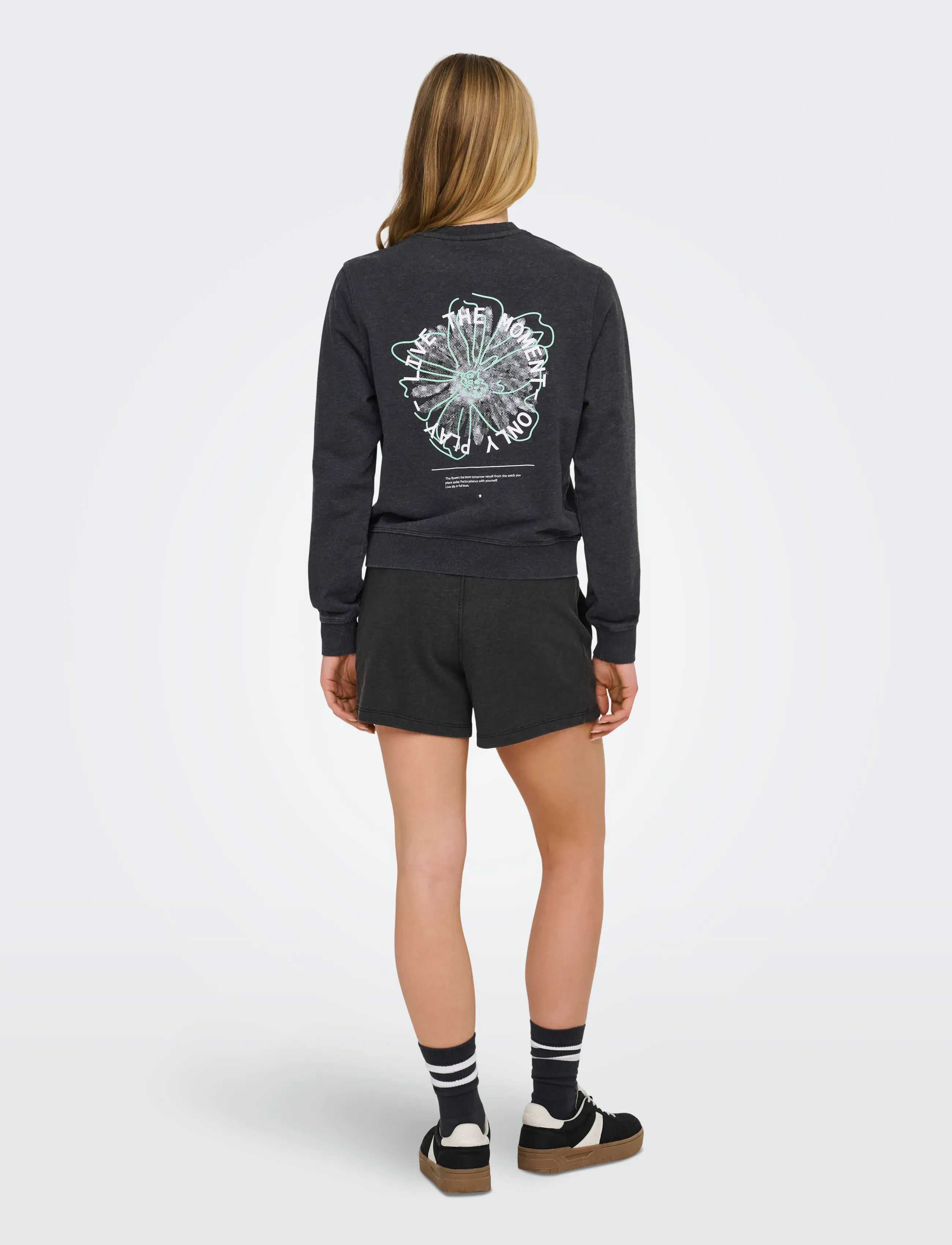 Only Play - ONPMI LIFE HW SWT SHORTS - bas - black - 3