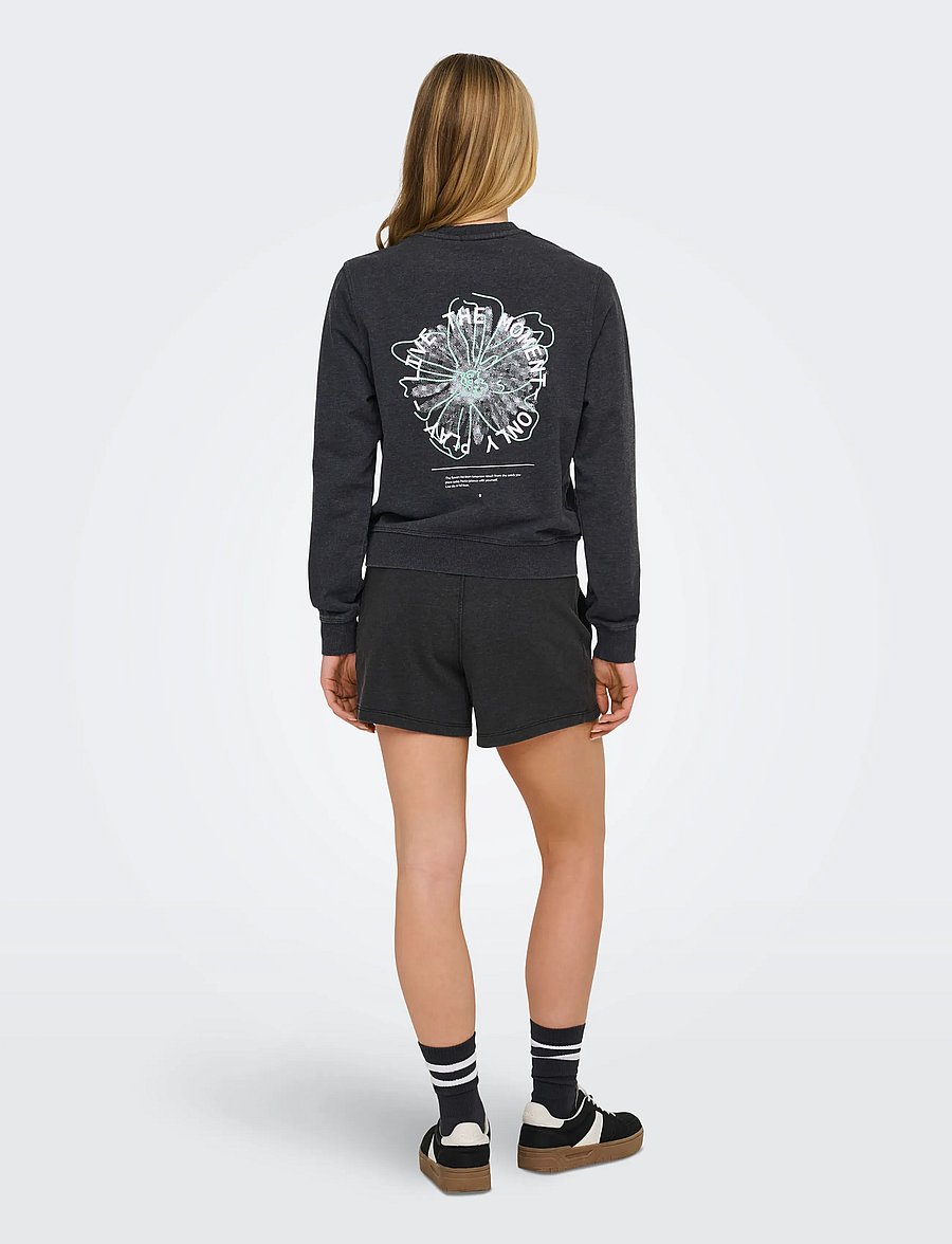 Only Play - ONPMI LIFE HW SWT SHORTS - apatinės dalies rūbai - black - 3