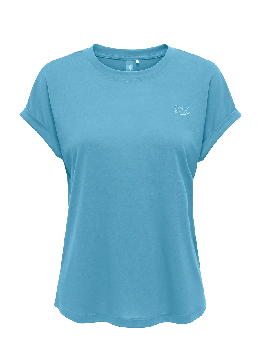 Only Play - ONPFREI LIFE EMBR SS BAT LOOSE JRS TEE - alussärgid ja t-särgid - niagara - 0