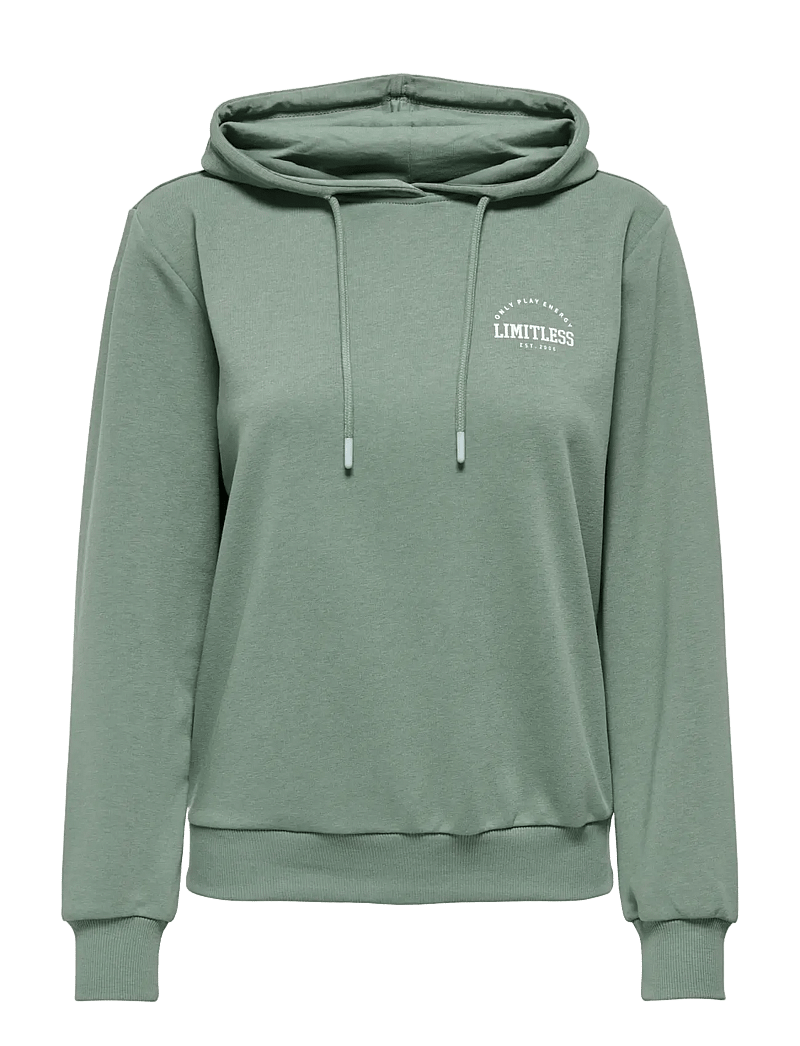 Only Play - ONPCAVA LIFE HOOD LS LOOSE SWT - hættetrøjer - laurel wreath - 1