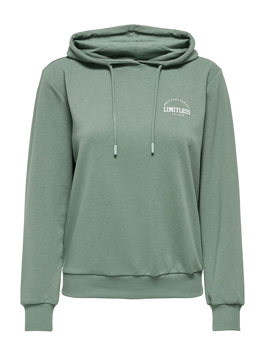 Only Play - ONPCAVA LIFE HOOD LS LOOSE SWT - hættetrøjer - laurel wreath - 1