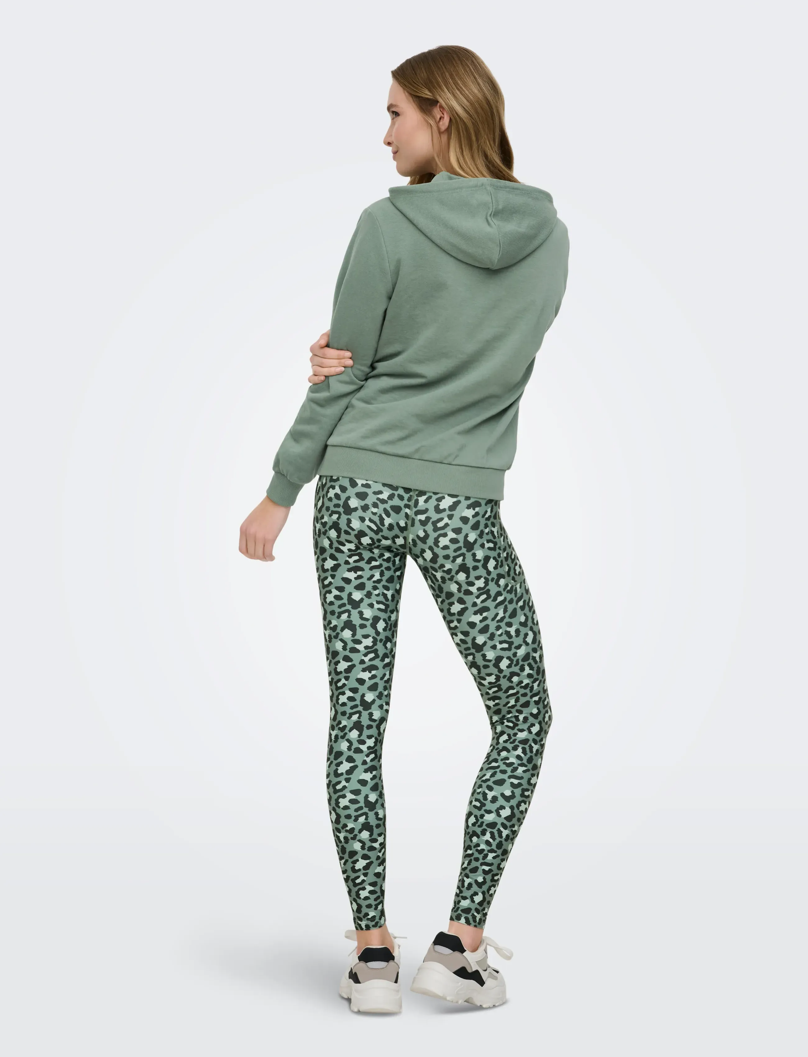 Only Play - ONPCAVA LIFE HOOD LS LOOSE SWT - hættetrøjer - laurel wreath - 3