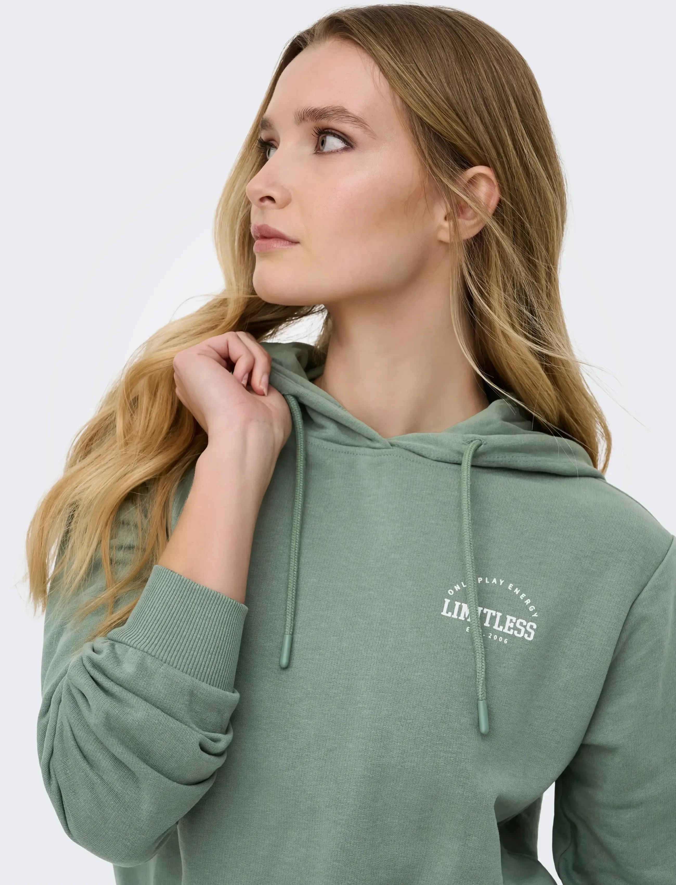 Only Play - ONPCAVA LIFE HOOD LS LOOSE SWT - hættetrøjer - laurel wreath - 5