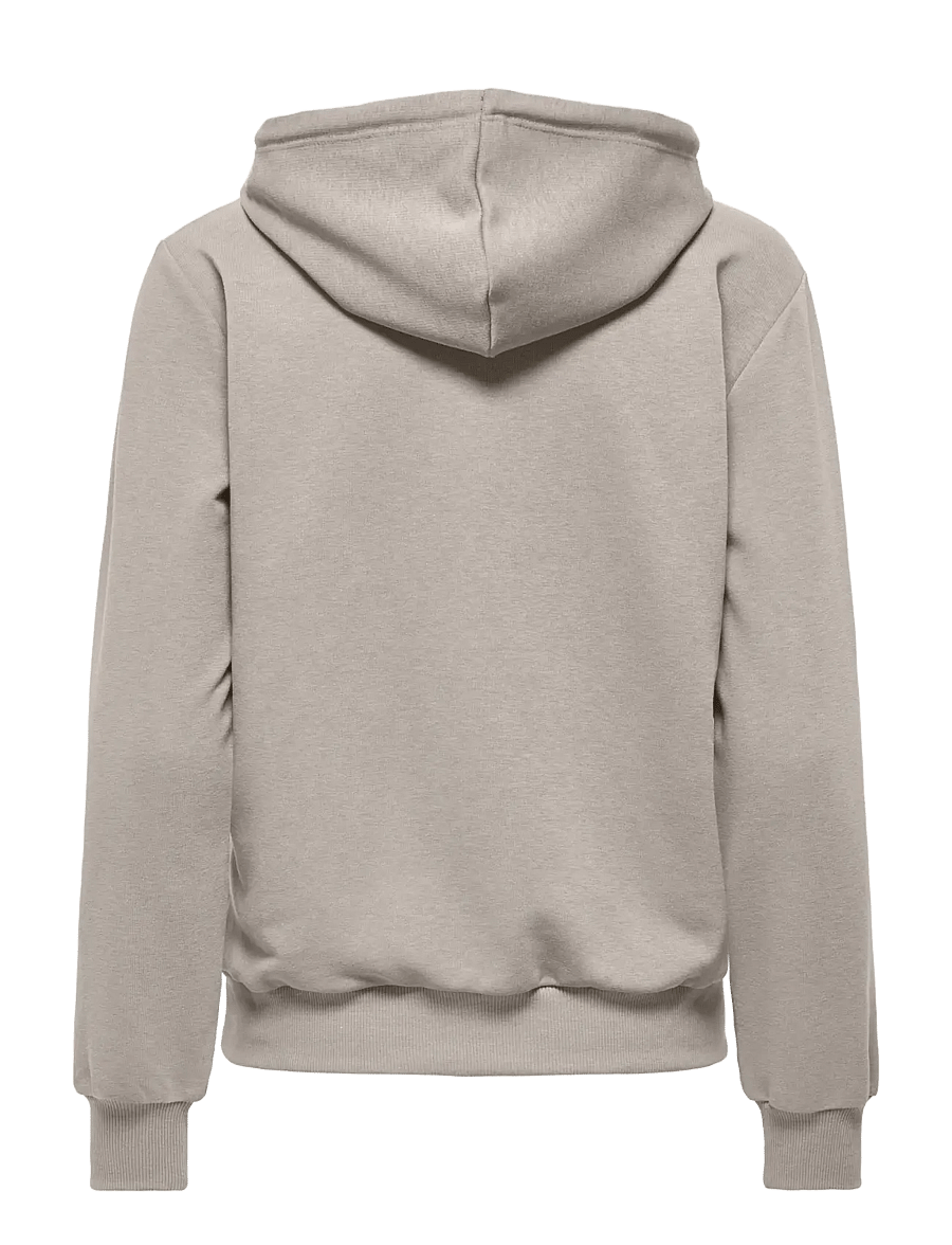 Only Play - ONPCAVA LIFE HOOD LS LOOSE SWT - hættetrøjer - pumice stone - 1