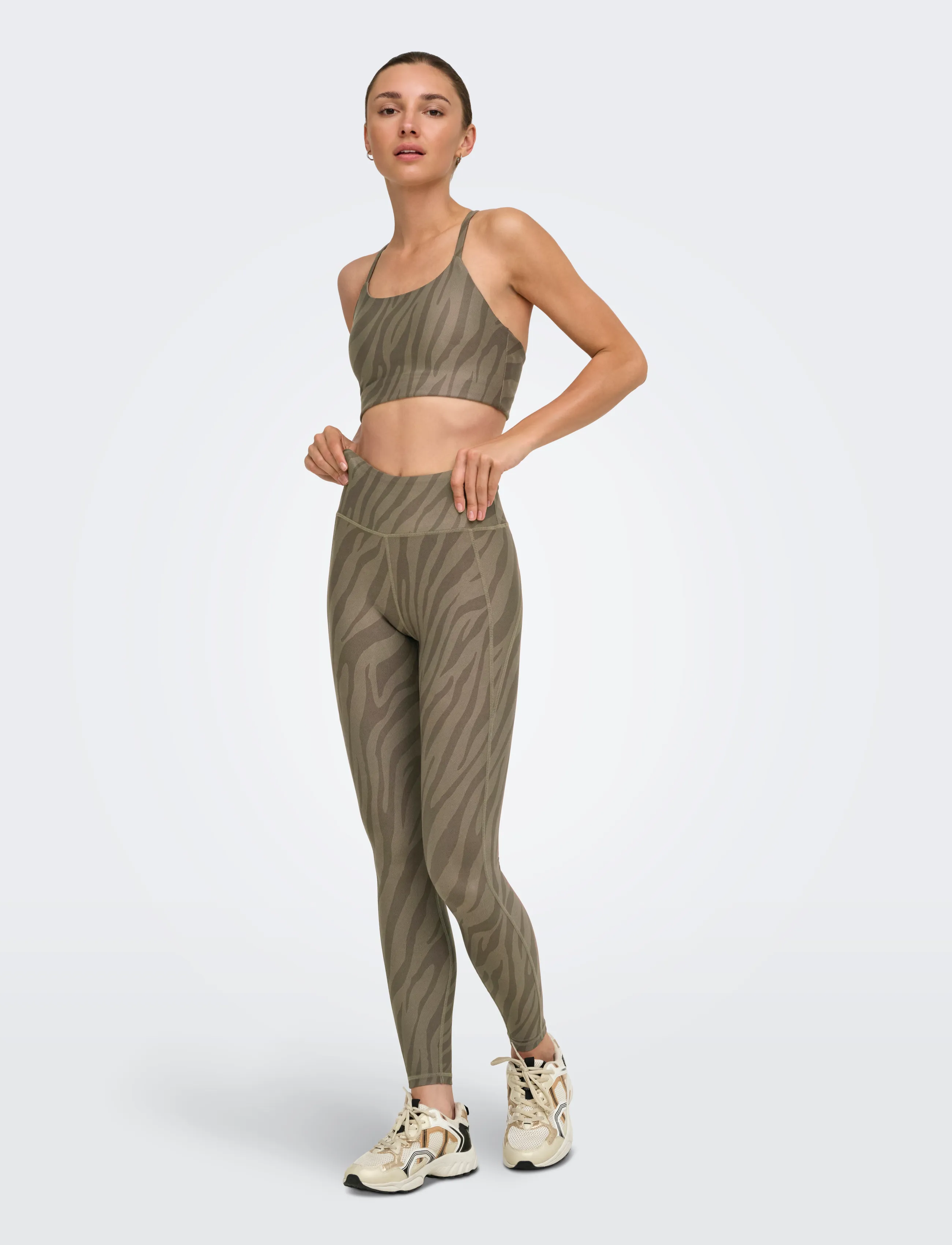 Only Play - ONPRYA-2- CHERRY HW AOP TIGHTS - laveste priser - falcon - 5