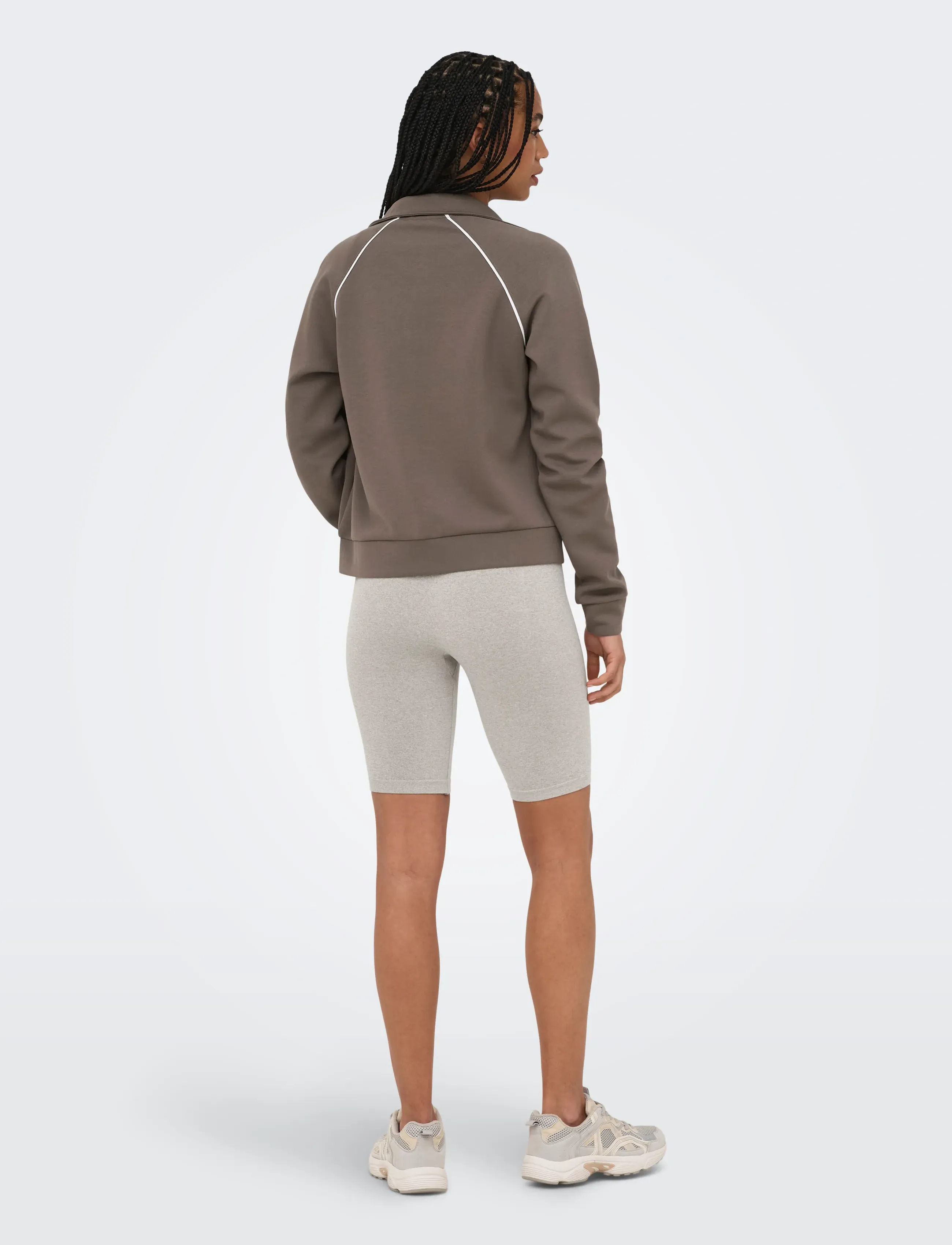 Only Play - ONPSAGE HN PIPING SWT CARDIGAN - sweatshirts - falcon - 3
