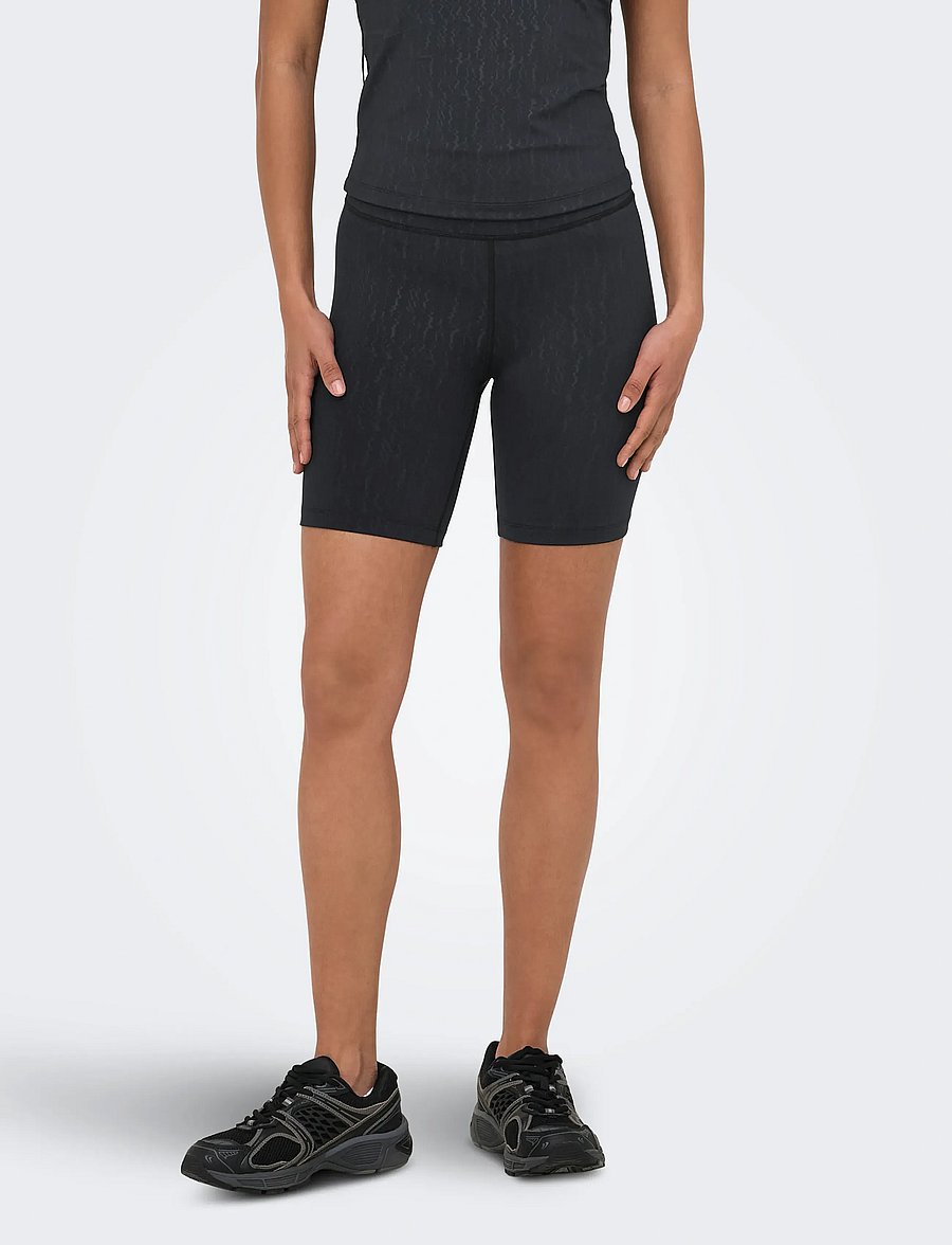 Only Play - ONPJAM-2-POPPY LIFE HW AOP SHORTS - lühikesed treeningpüksid - black - 0
