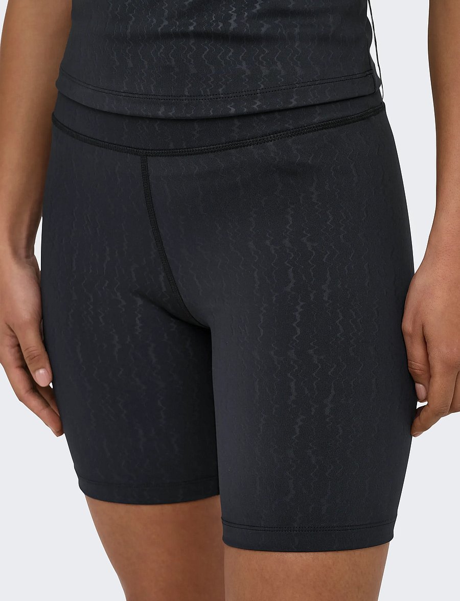 Only Play - ONPJAM-2-POPPY LIFE HW AOP SHORTS - lühikesed treeningpüksid - black - 5