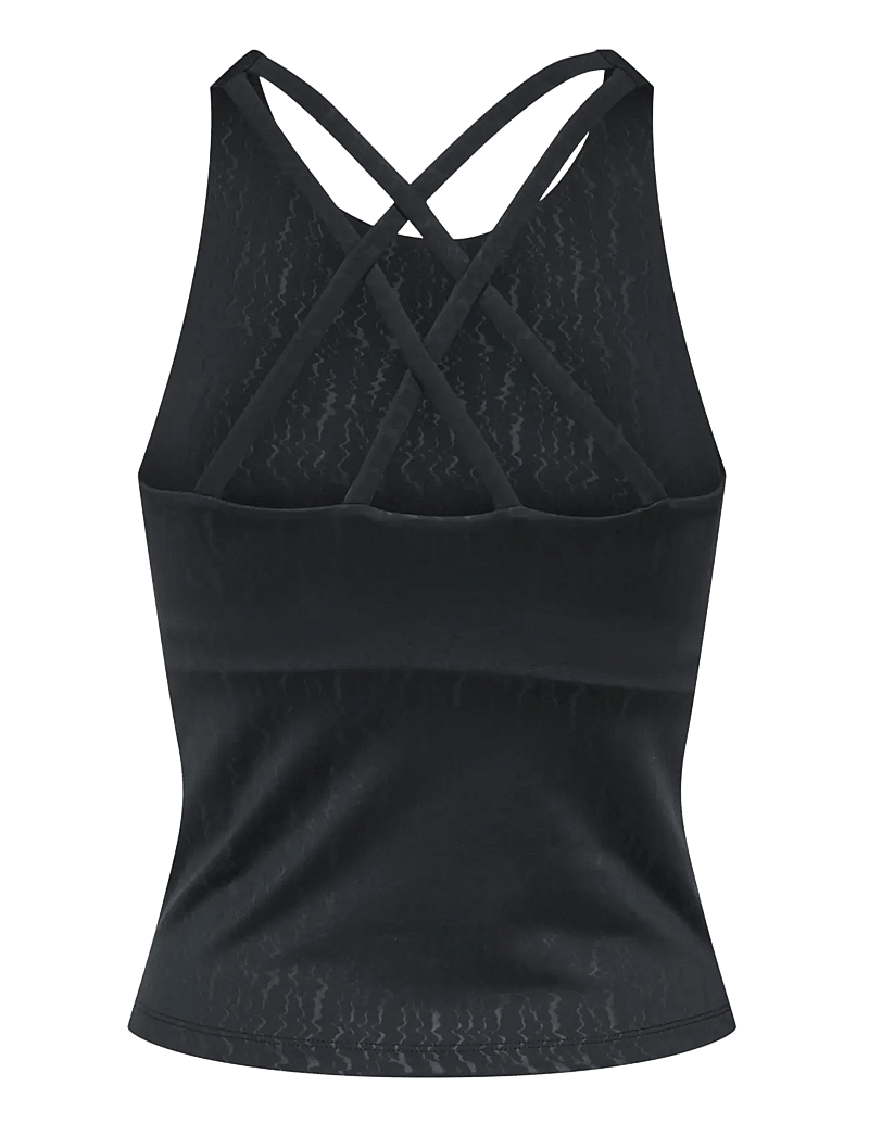 Only Play - ONPPOPPY SL STRING AOP TOP - toppar & t-shirts - black - 2
