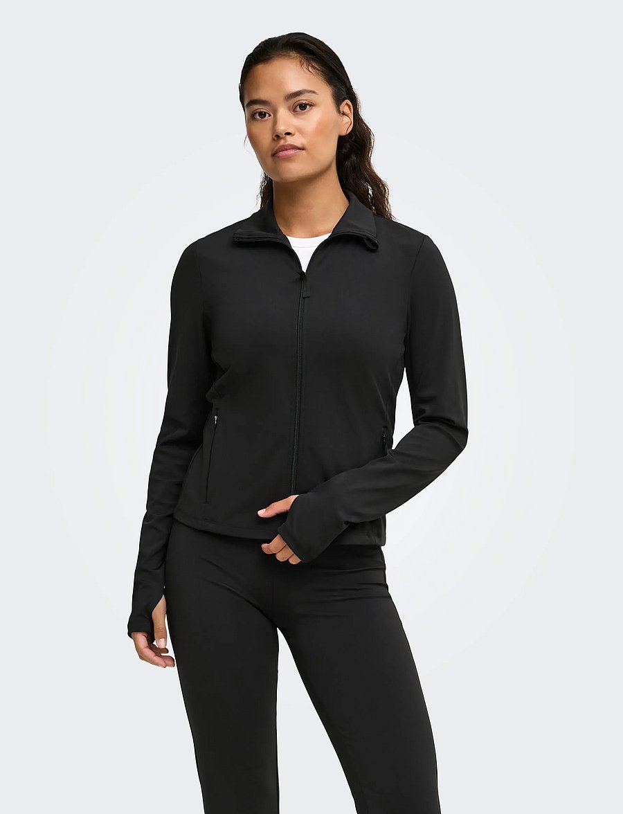 Only Play - ONPMINA HN FZ LS PCK CARDIGAN NOOS - oberteile - black - 0
