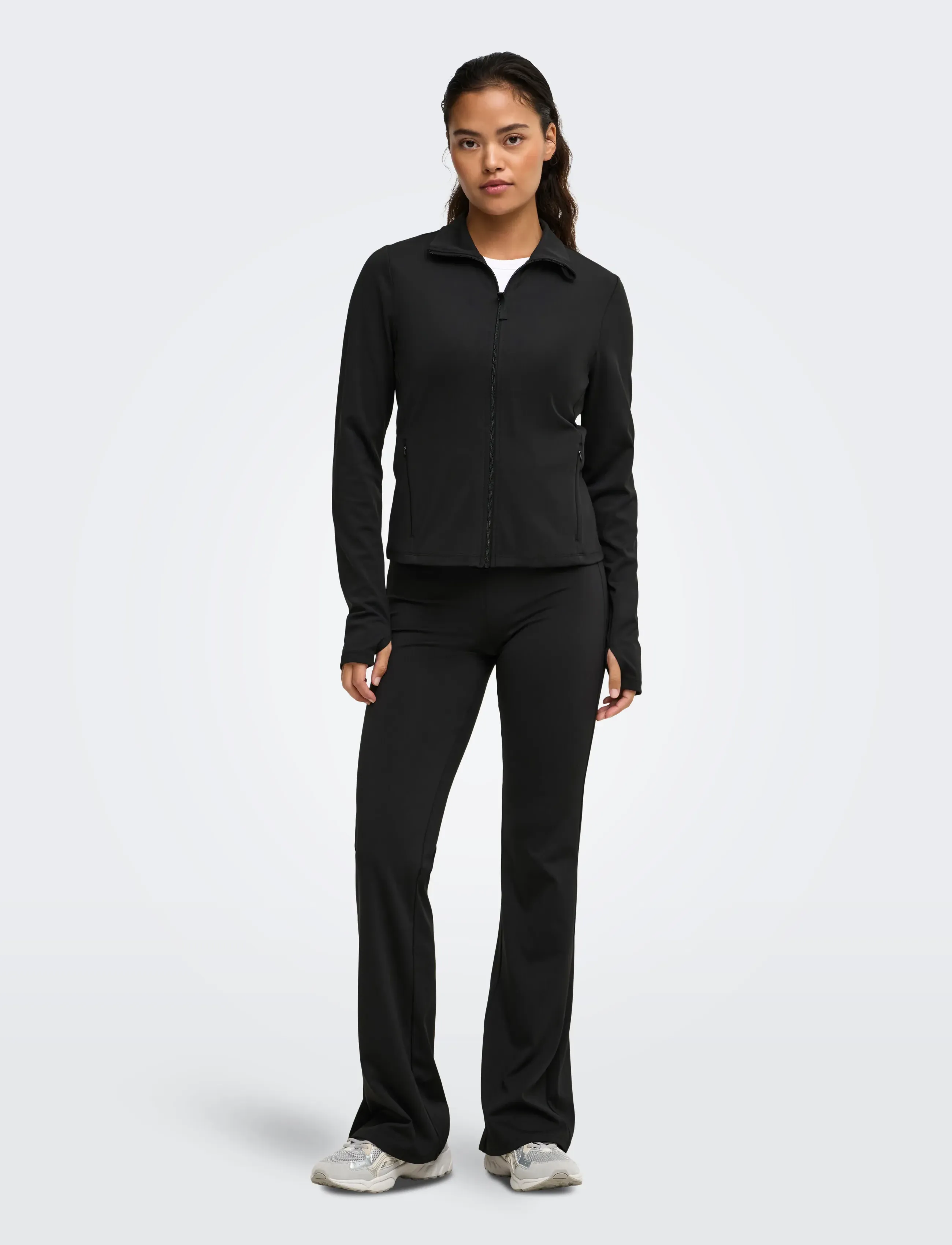 Only Play - ONPMINA HN FZ LS PCK CARDIGAN NOOS - oberteile - black - 4